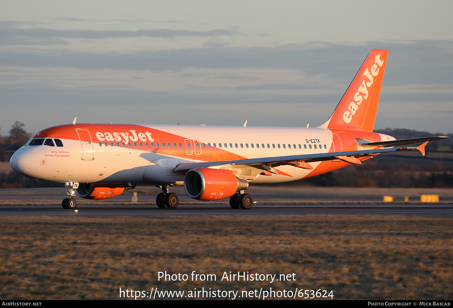 Aircraft Photo of G-EZTK | Airbus A320-214 | EasyJet | AirHistory.net #653624