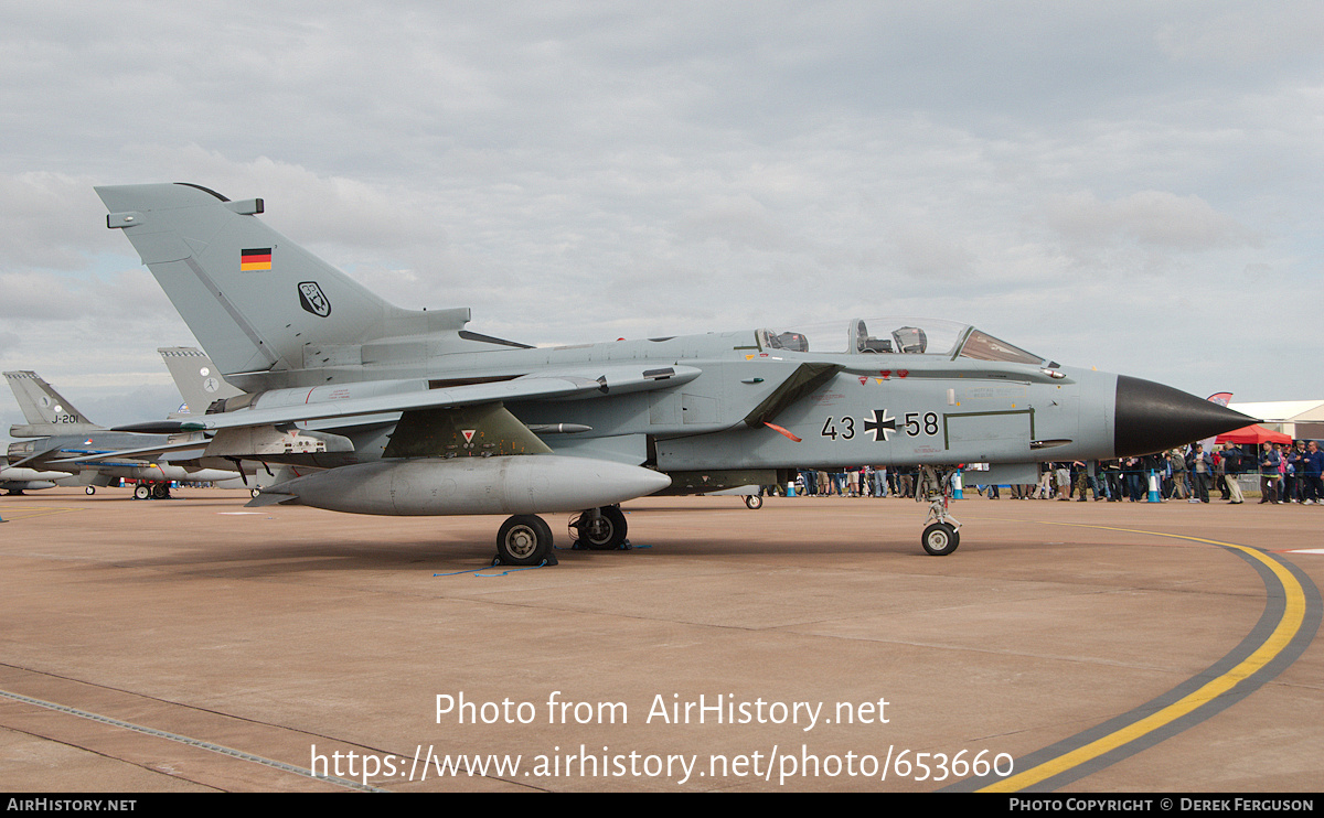 Aircraft Photo of 4358 | Panavia Tornado IDS | Germany - Air Force | AirHistory.net #653660