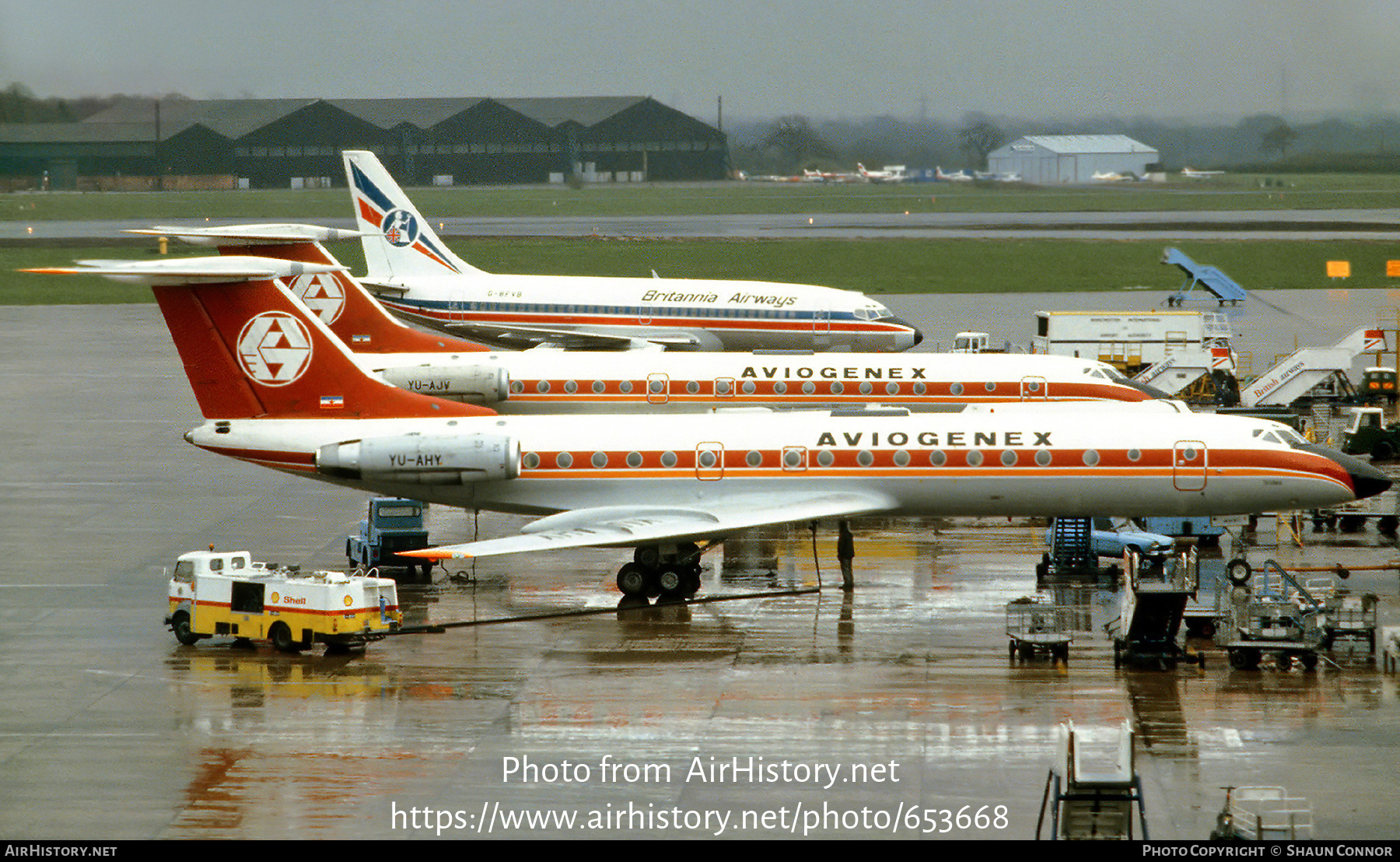 Aircraft Photo of YU-AHY | Tupolev Tu-134A | Aviogenex | AirHistory.net #653668