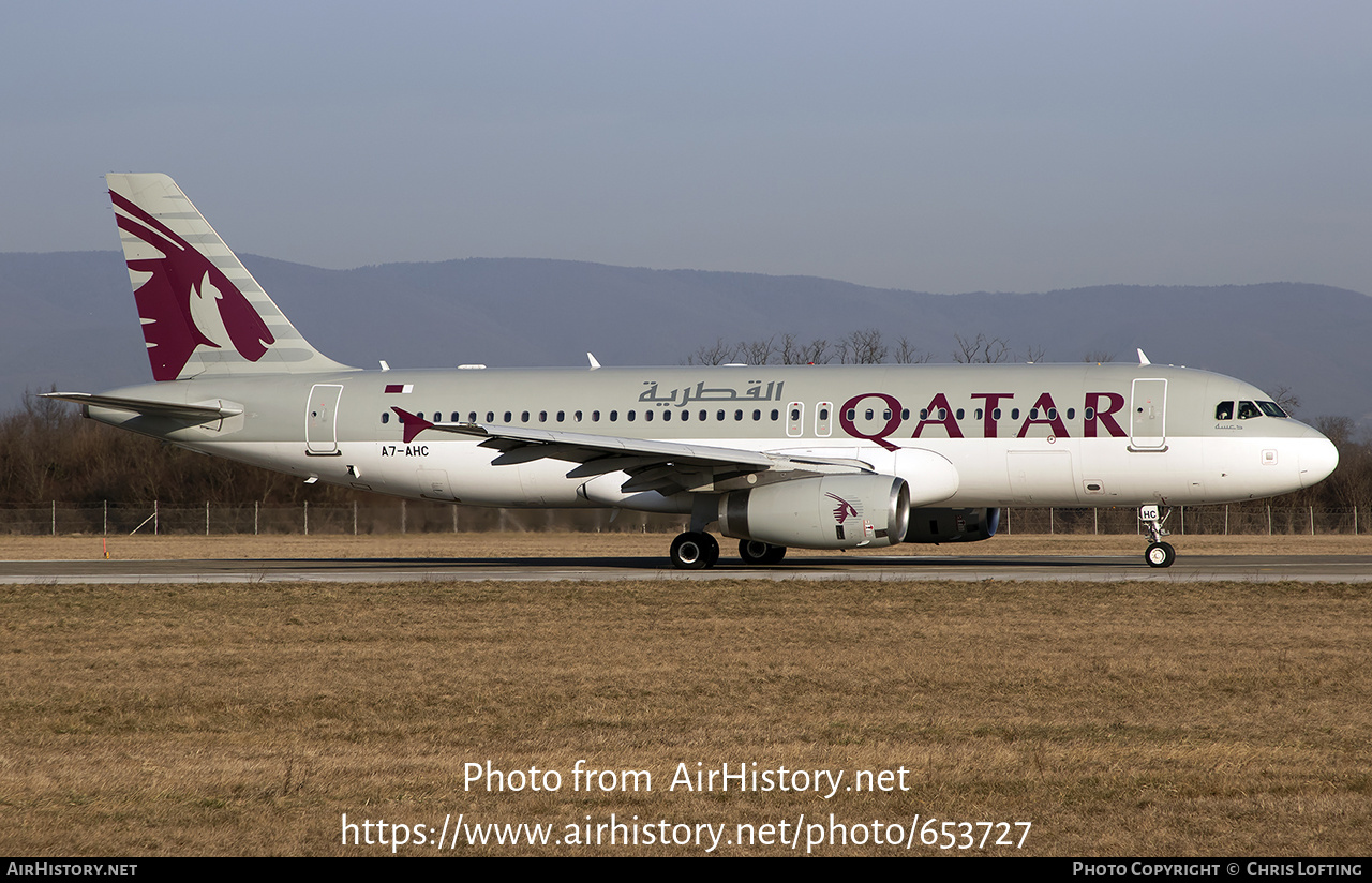 Aircraft Photo of A7-AHC | Airbus A320-232 | Qatar Airways | AirHistory.net #653727