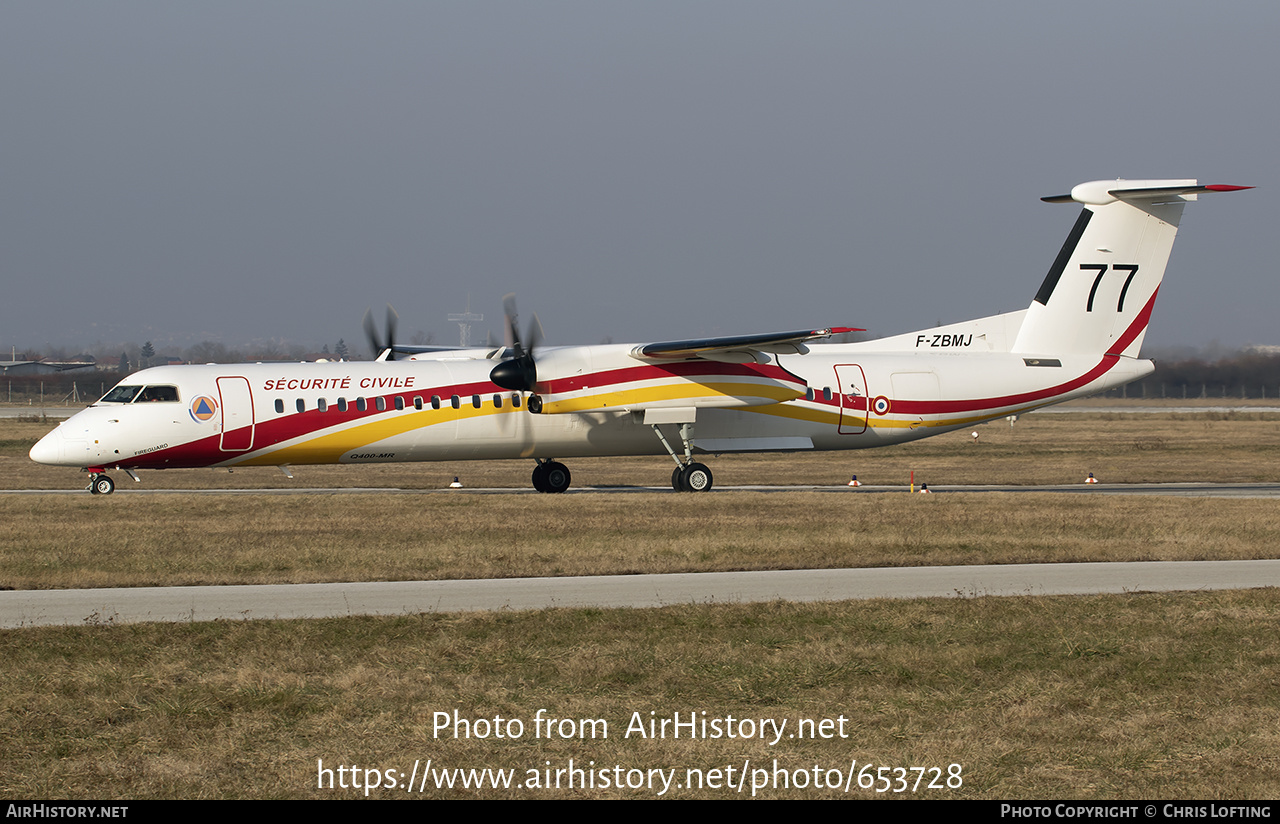 Aircraft Photo of F-ZBMJ | Conair DHC-8-402 Q400-MR | Sécurité Civile | AirHistory.net #653728