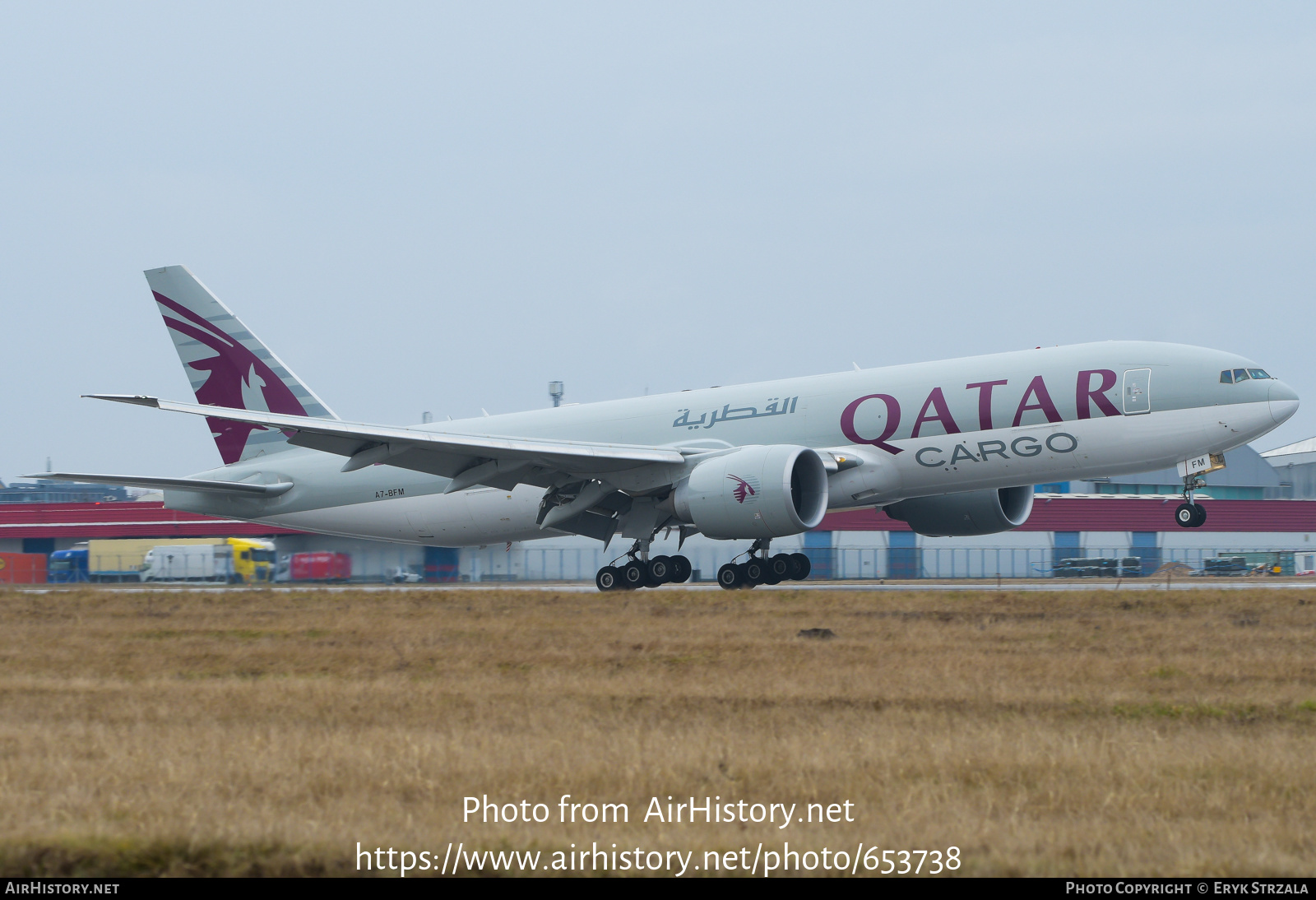 Aircraft Photo of A7-BFM | Boeing 777-F | Qatar Airways Cargo | AirHistory.net #653738