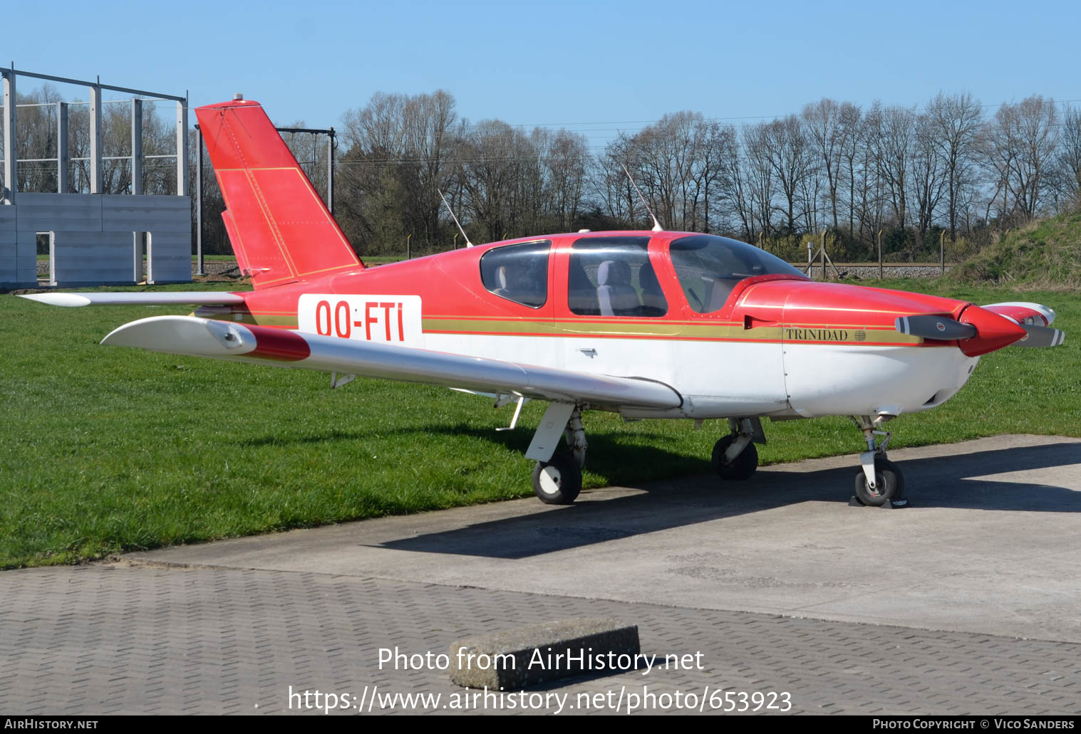 Aircraft Photo of OO-FTI | Socata TB-20 Trinidad | AirHistory.net #653923