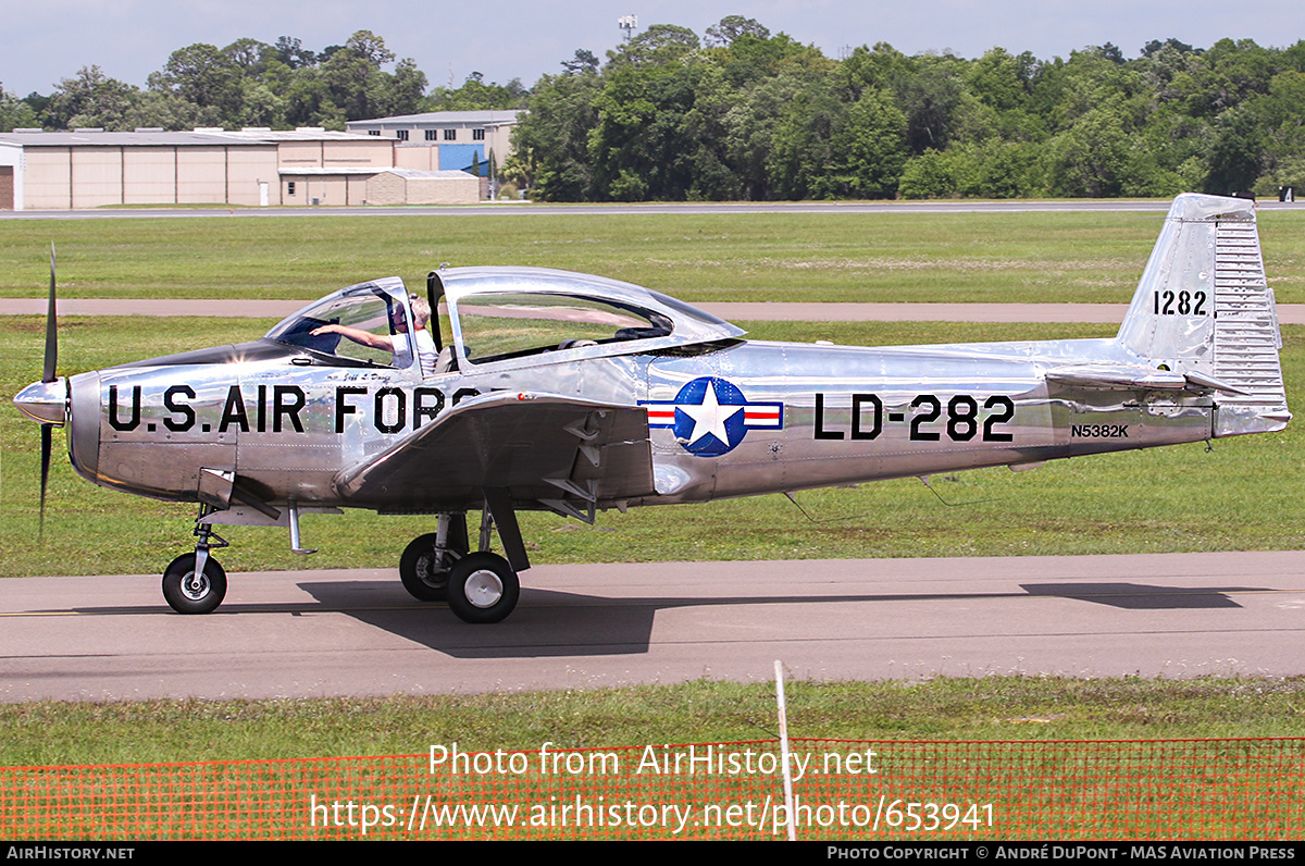 Aircraft Photo of N5382K / 1282 | Ryan Navion A | USA - Air Force | AirHistory.net #653941