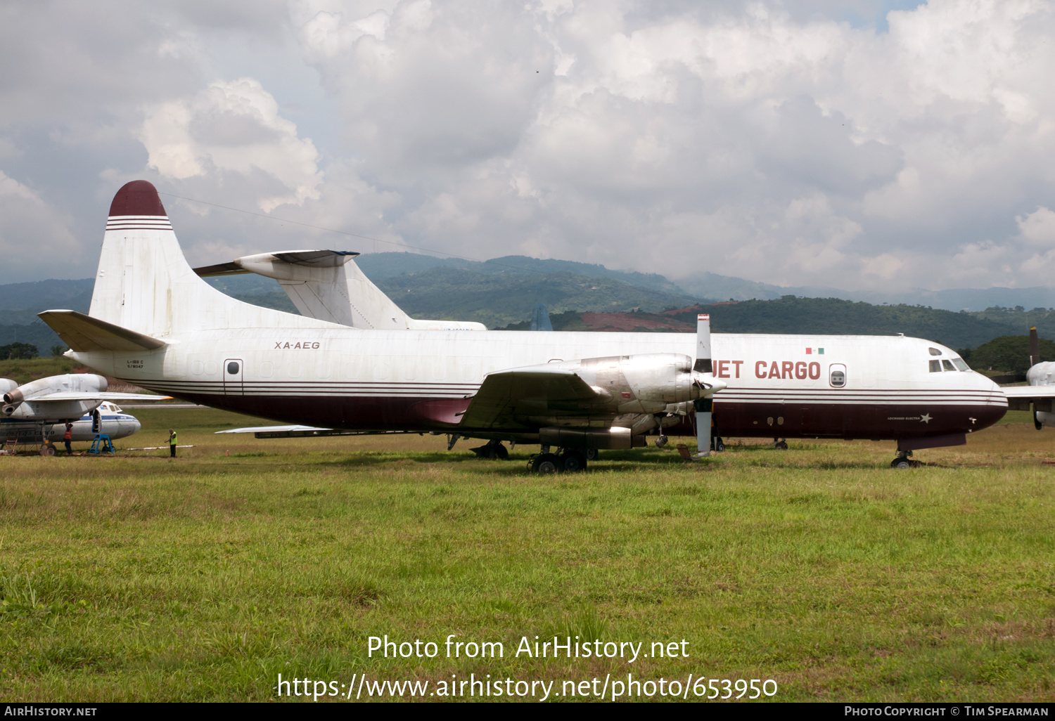 Aircraft Photo of XA-AEG | Lockheed L-188A(F) Electra | Mex-Jet Cargo | AirHistory.net #653950