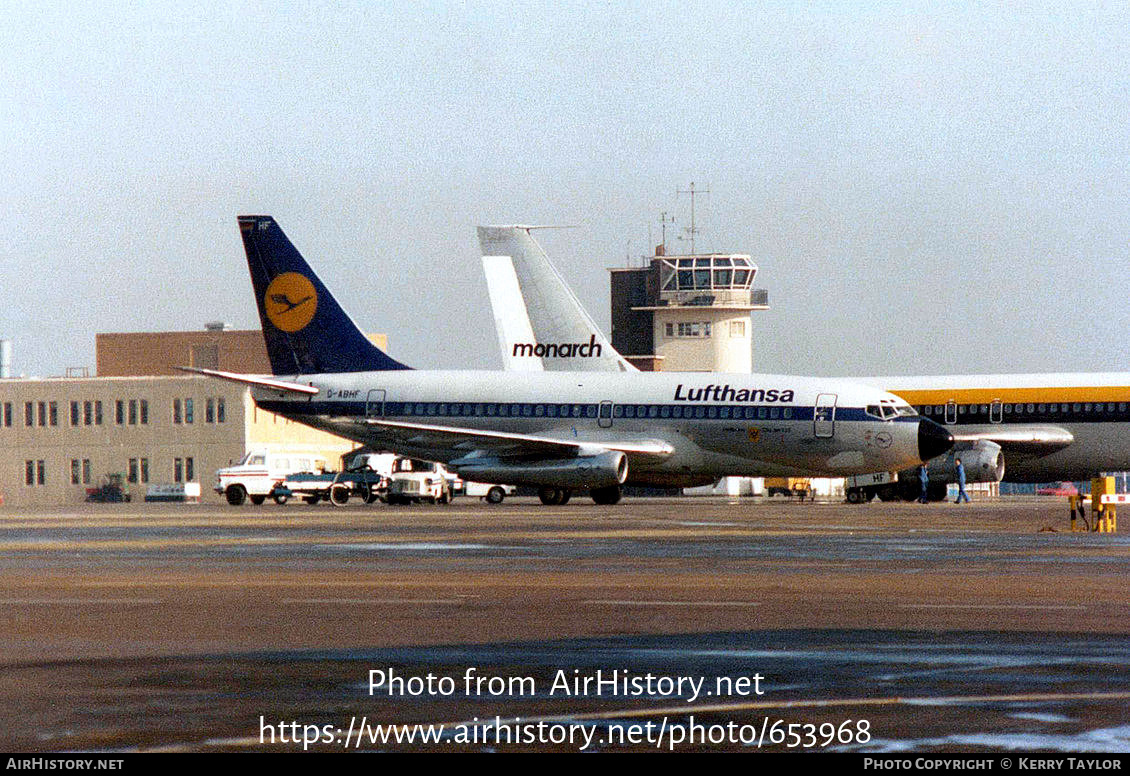 Aircraft Photo of D-ABHF | Boeing 737-230/Adv | Lufthansa | AirHistory.net #653968