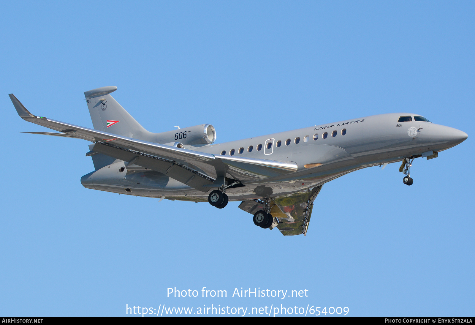 Aircraft Photo of 606 | Dassault Falcon 7X | Hungary - Air Force | AirHistory.net #654009