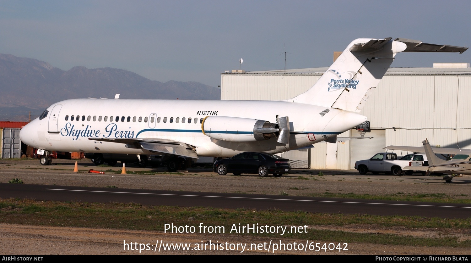 Aircraft Photo of N127NK | McDonnell Douglas DC-9-21 | Skydive Perris | AirHistory.net #654042