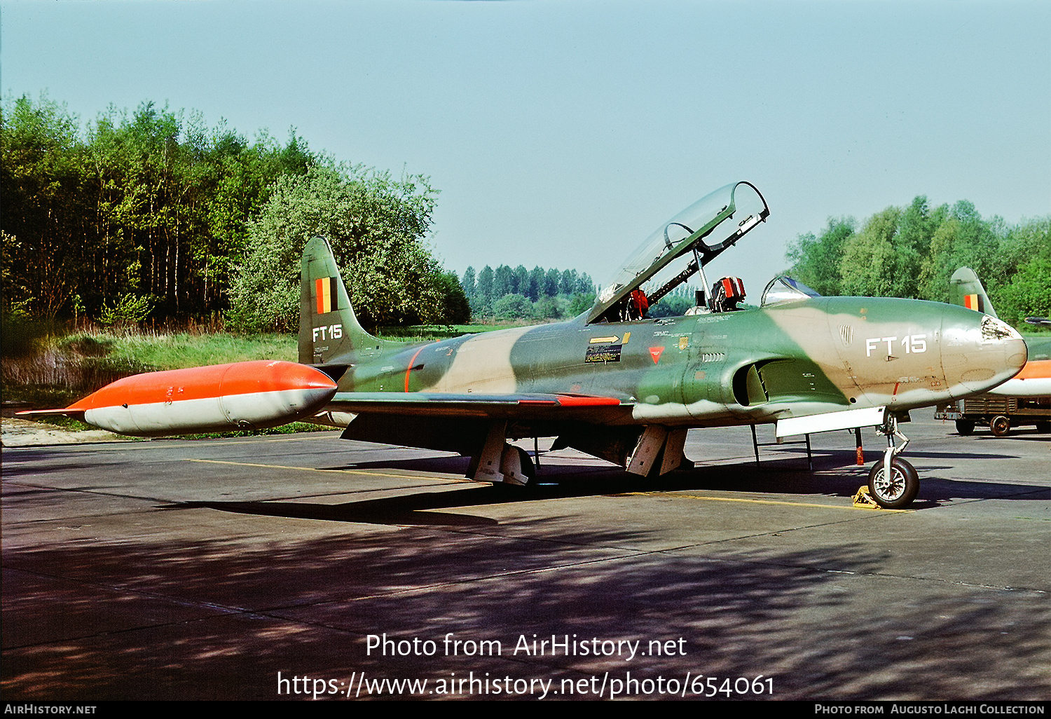 Aircraft Photo of FT15 | Lockheed T-33A | Belgium - Air Force | AirHistory.net #654061