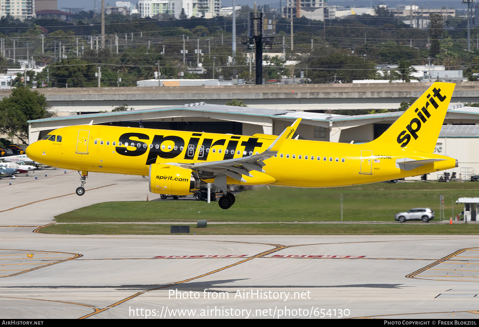 Aircraft Photo of N933NK | Airbus A320-271N | Spirit Airlines | AirHistory.net #654130