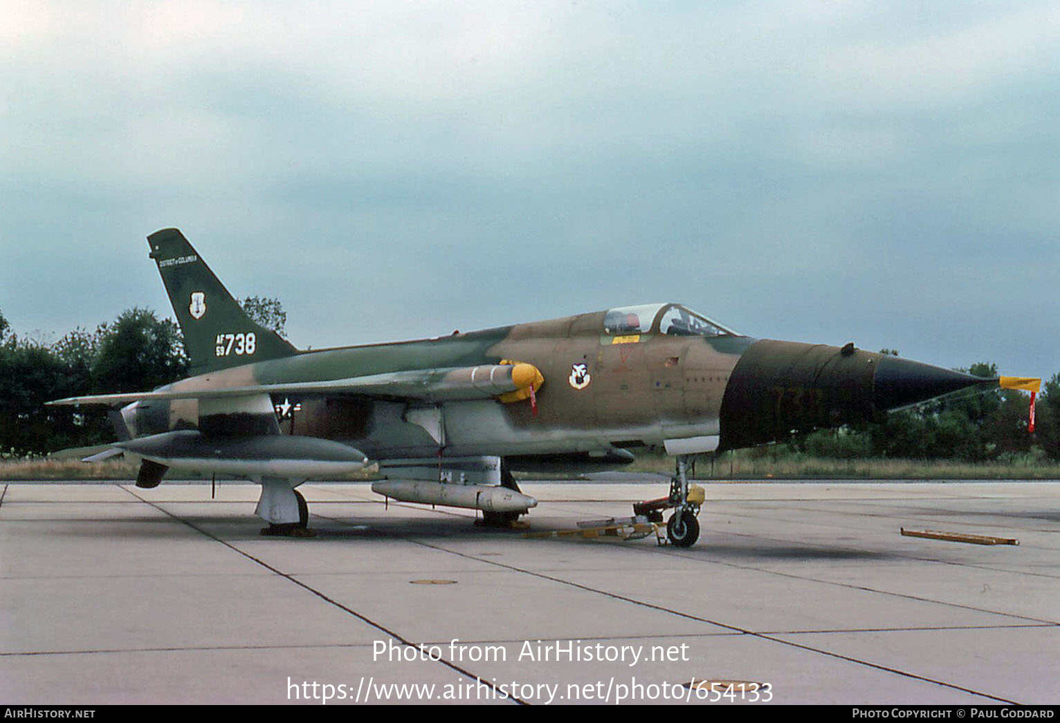 Aircraft Photo of 59-1738 / AF59-738 | Republic F-105D Thunderchief | USA - Air Force | AirHistory.net #654133