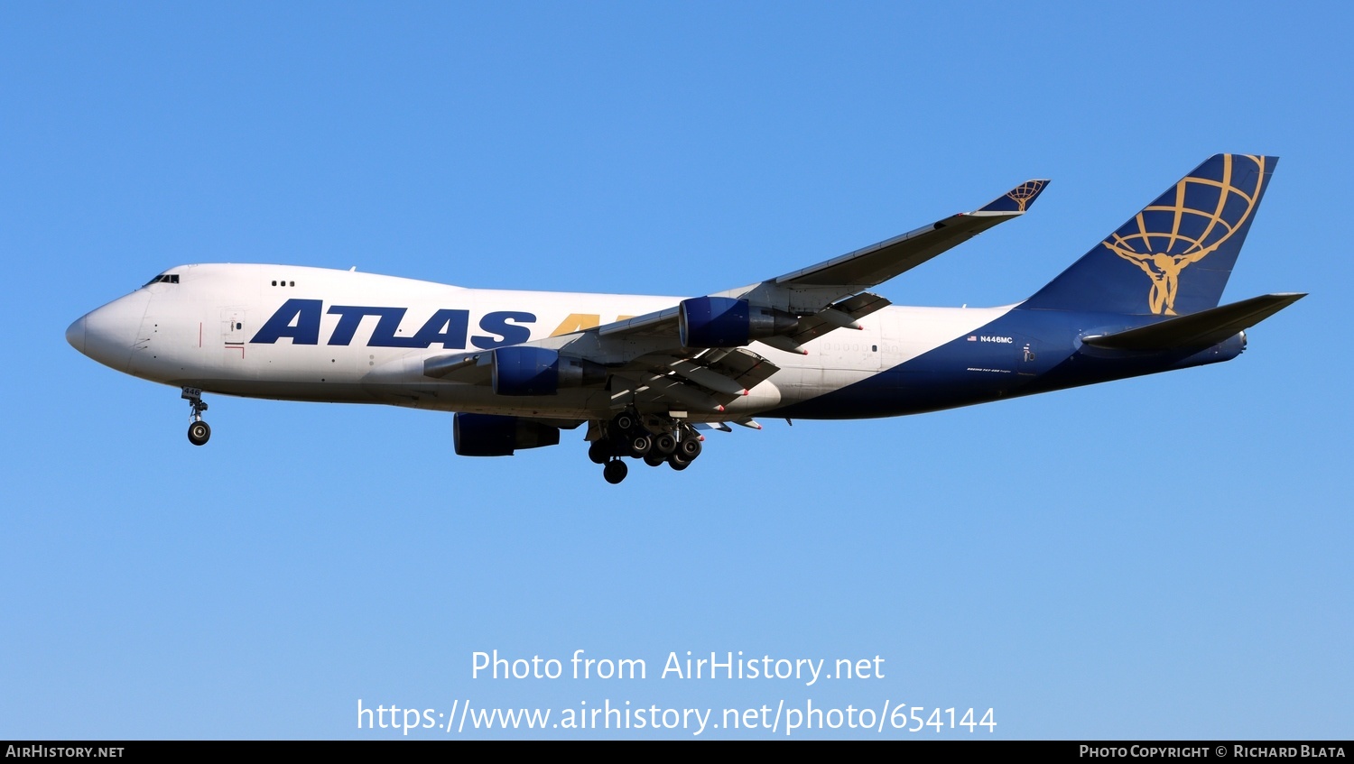 Aircraft Photo of N446MC | Boeing 747-4B5F/ER/SCD | Atlas Air | AirHistory.net #654144