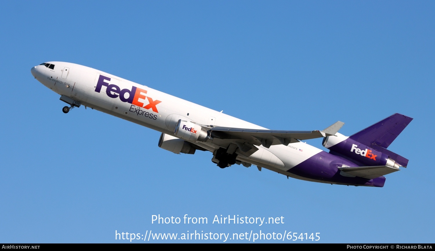 Aircraft Photo of N525FE | McDonnell Douglas MD-11/F | FedEx Express - Federal Express | AirHistory.net #654145