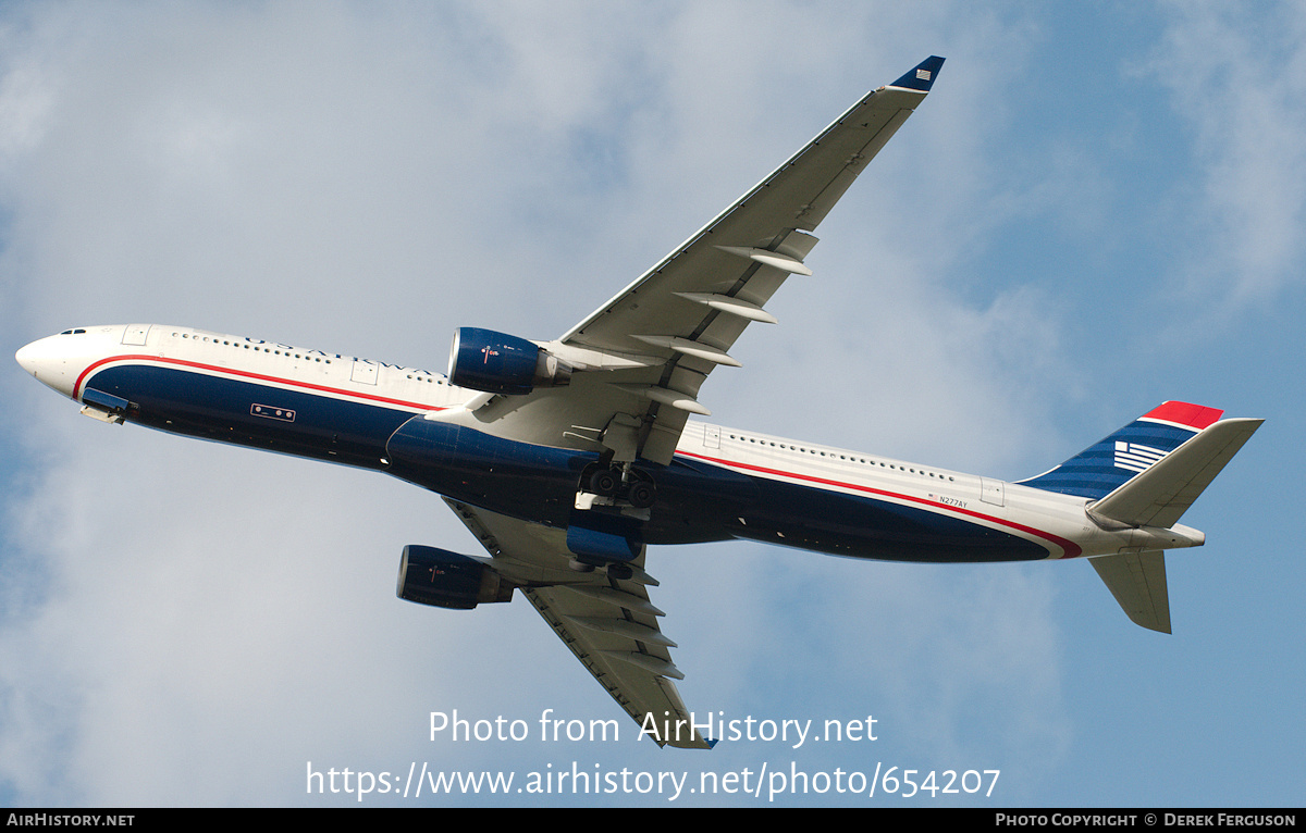 Aircraft Photo of N277AY | Airbus A330-323 | US Airways | AirHistory.net #654207