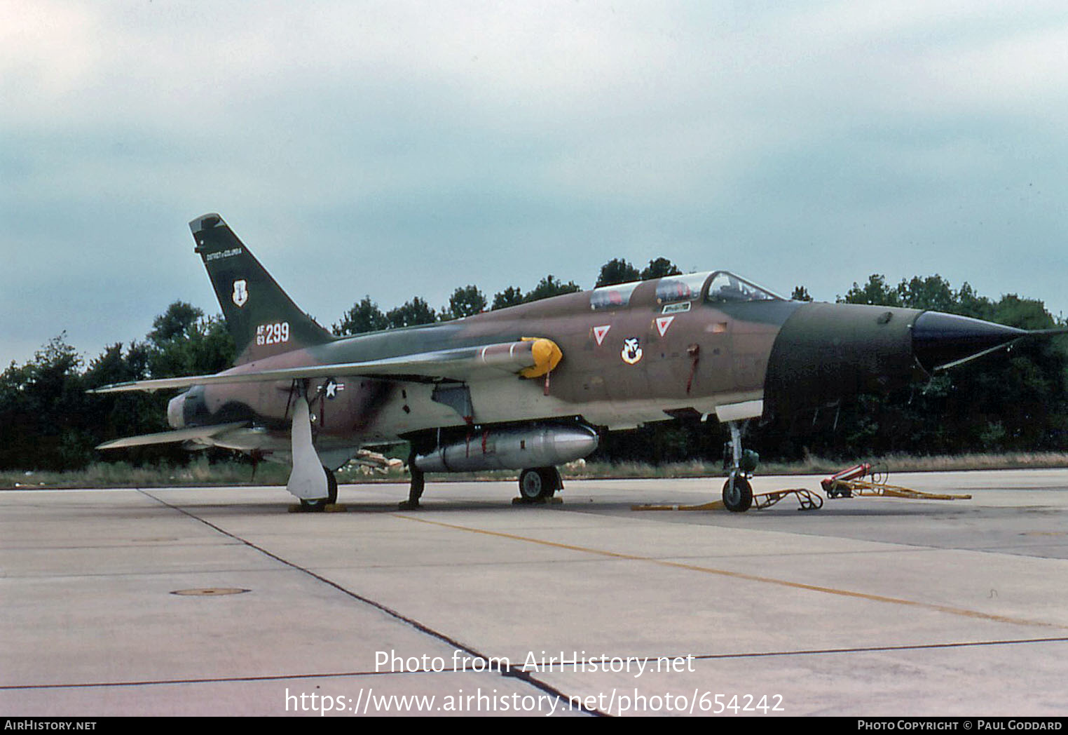 Aircraft Photo of 63-8299 / AF63-299 | Republic F-105F Thunderchief | USA - Air Force | AirHistory.net #654242