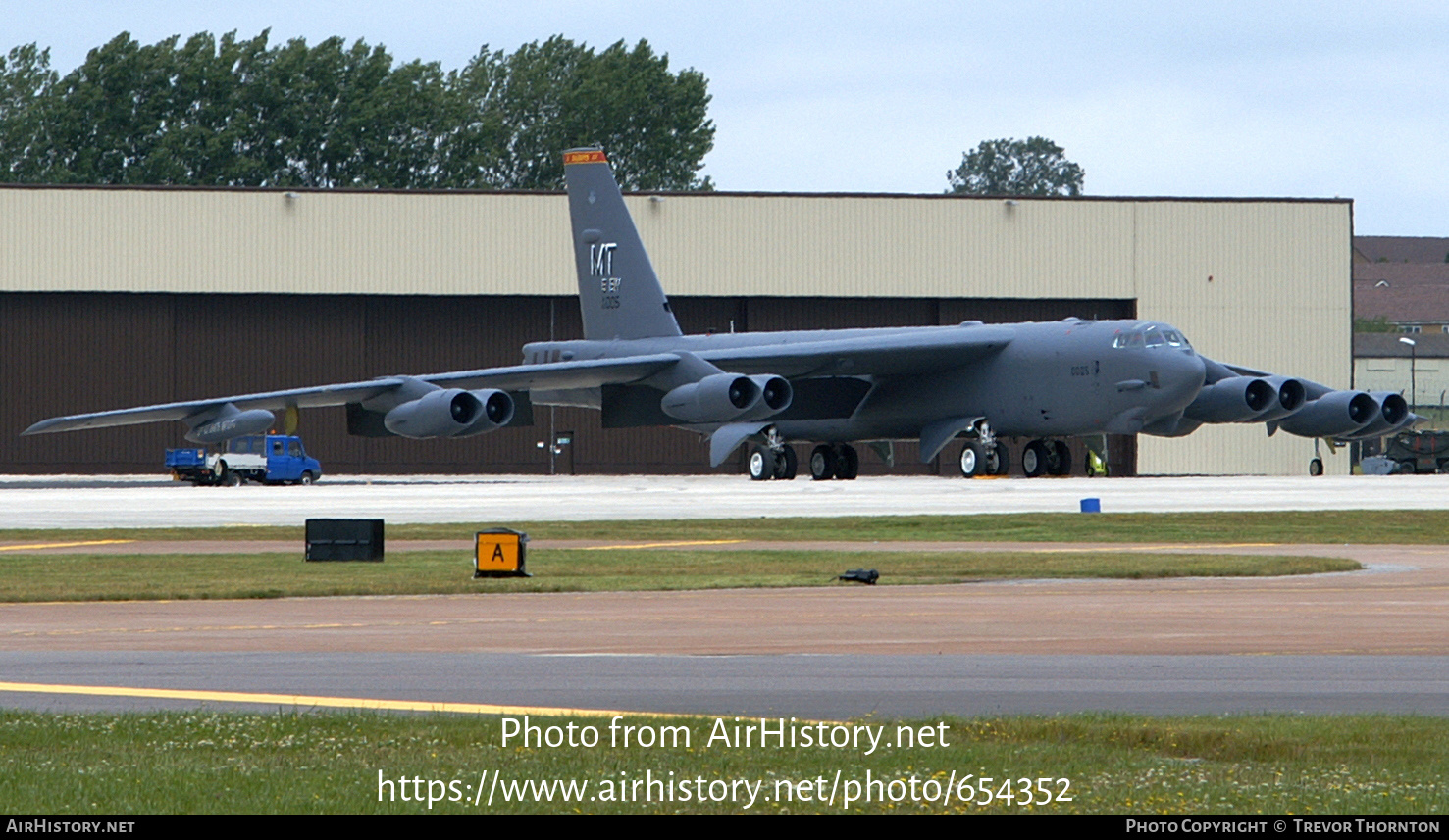 Aircraft Photo of 60-0005 / AF60-005 | Boeing B-52H Stratofortress | USA - Air Force | AirHistory.net #654352