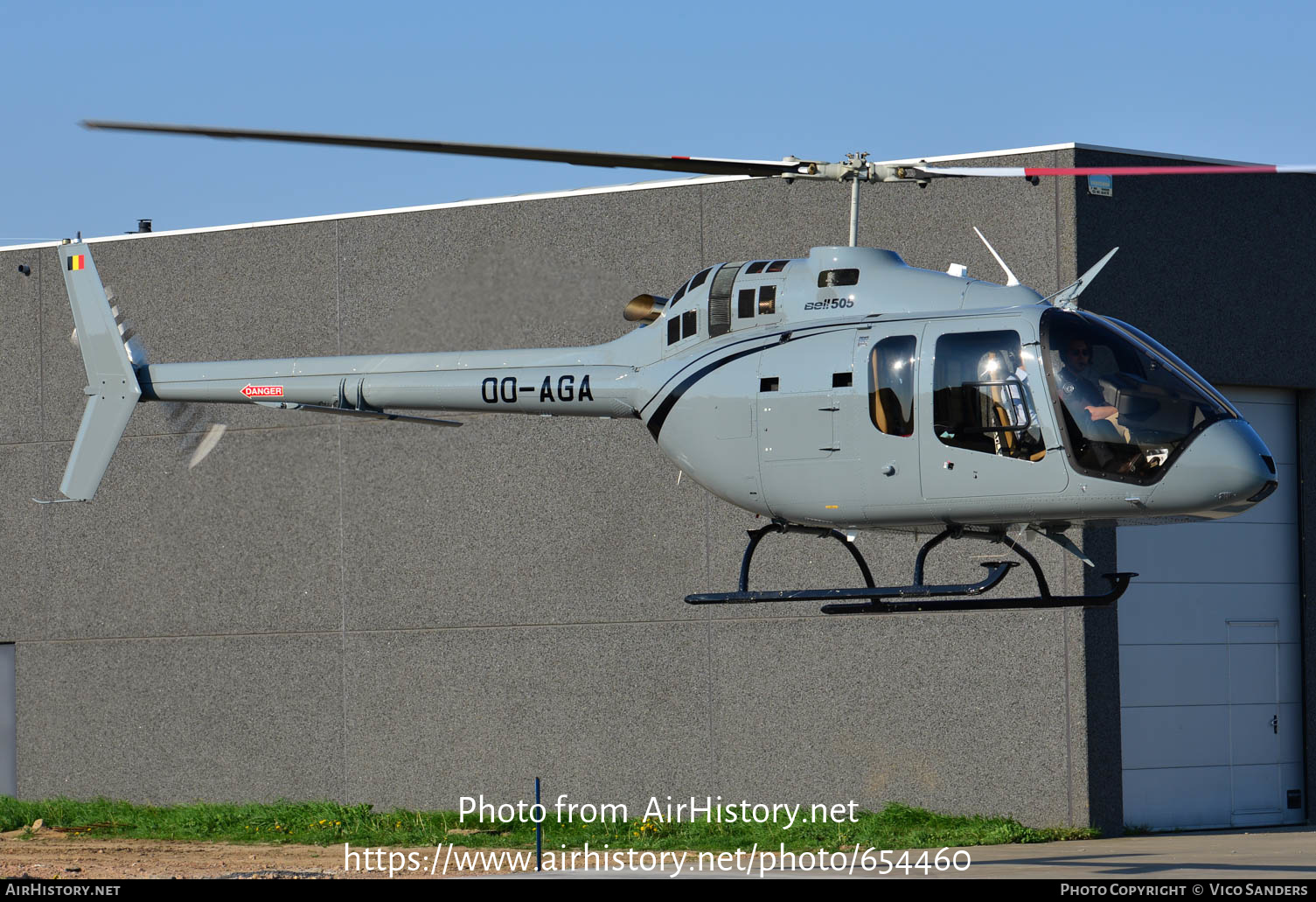 Aircraft Photo of OO-AGA | Bell 505 JetRanger X | AirHistory.net #654460