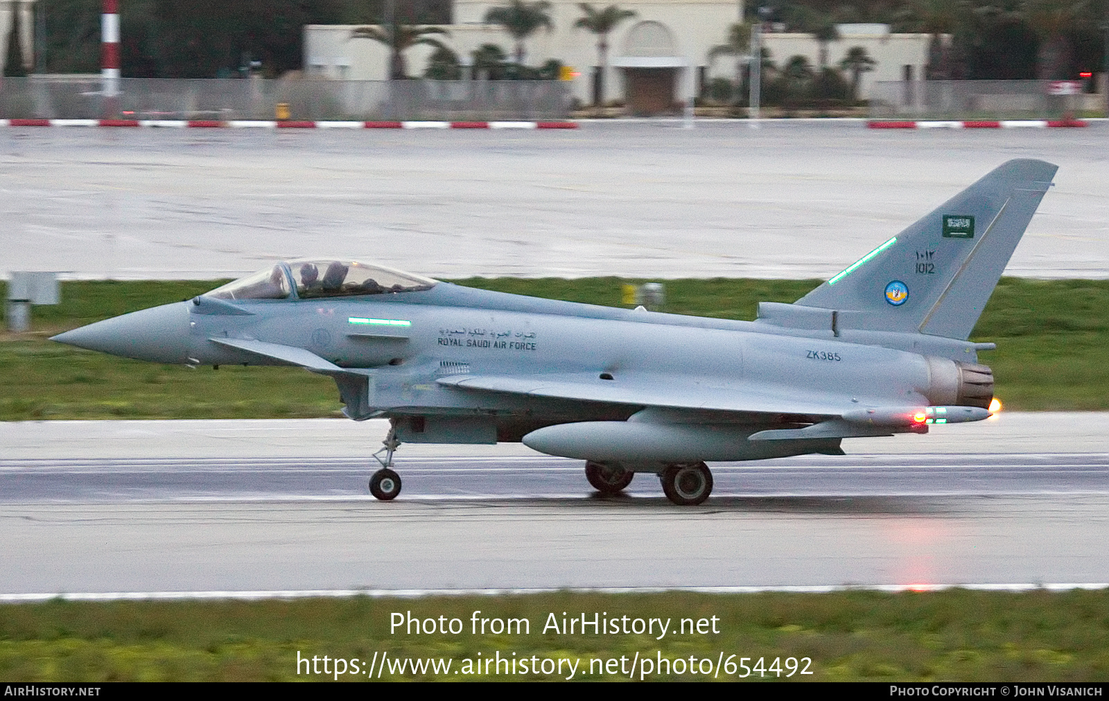 Aircraft Photo of 1012 / ZK385 | Eurofighter EF-2000 Typhoon | Saudi Arabia - Air Force | AirHistory.net #654492