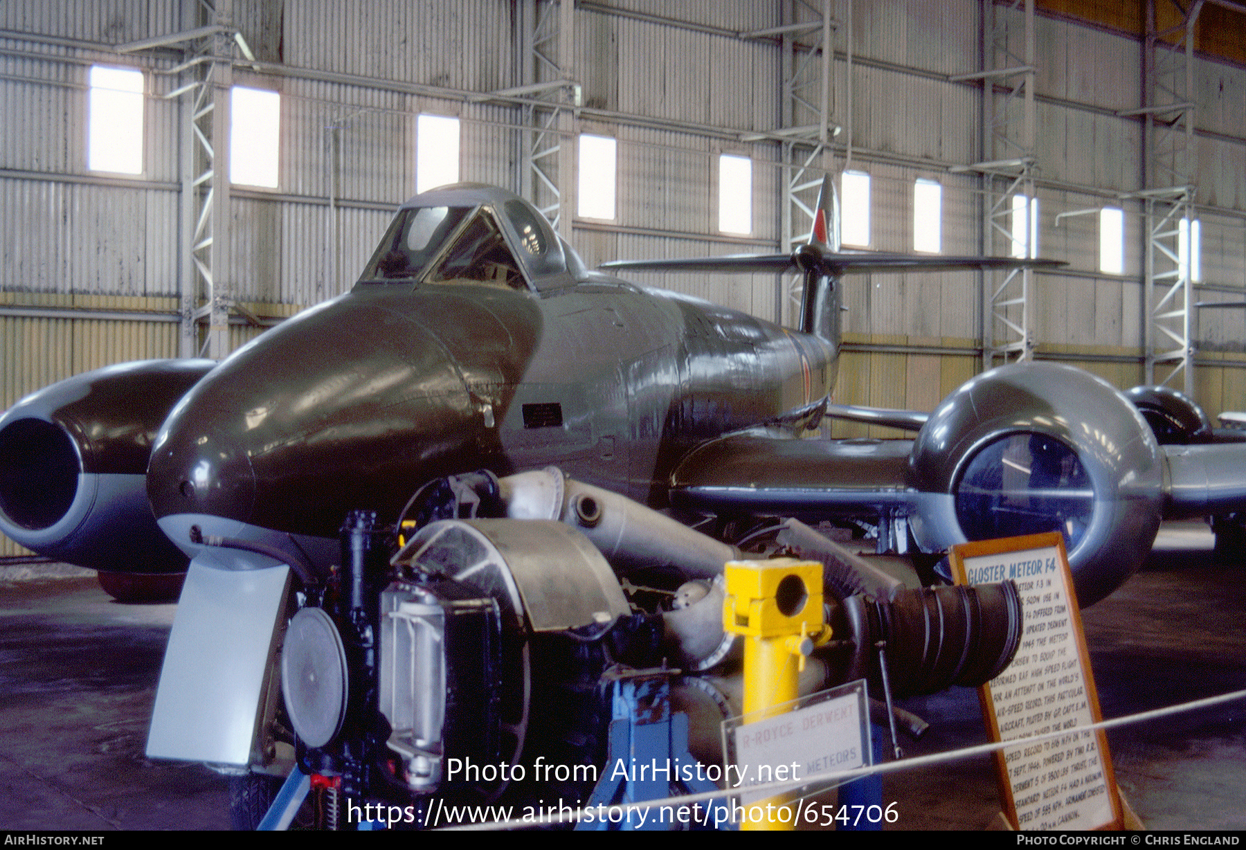 Aircraft Photo of EE549 | Gloster Meteor F4 | UK - Air Force | AirHistory.net #654706