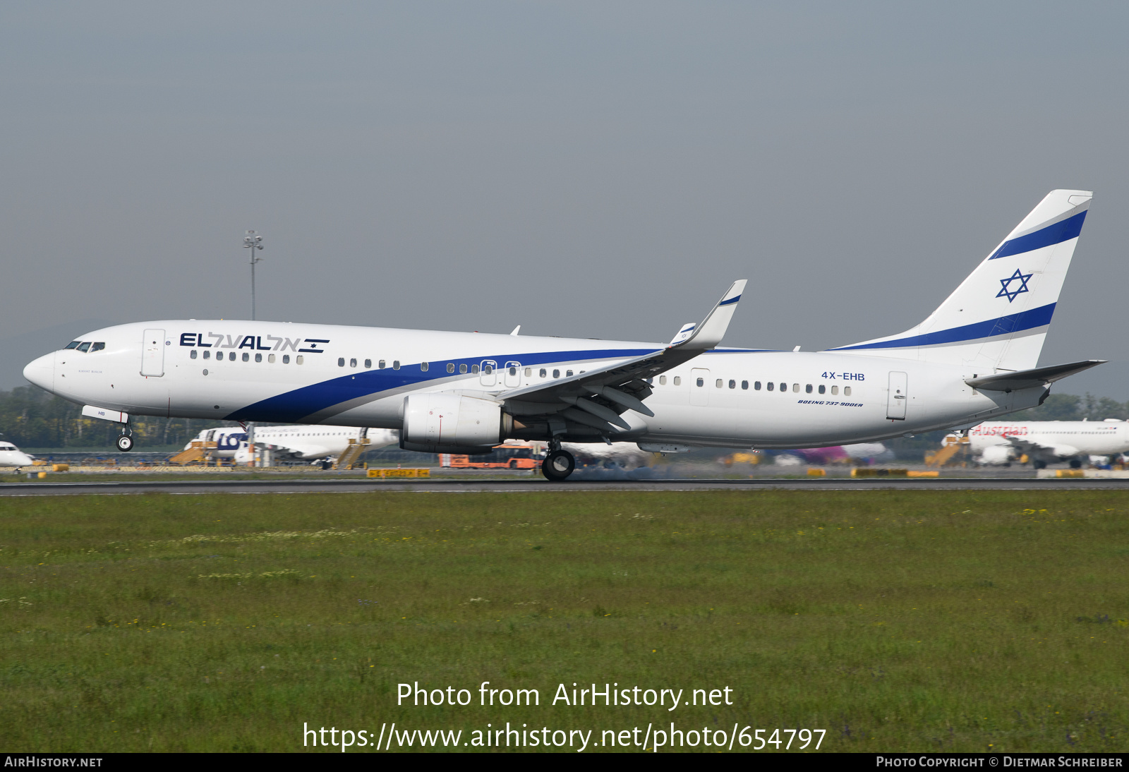 Aircraft Photo of 4X-EHB | Boeing 737-958/ER | El Al Israel Airlines | AirHistory.net #654797