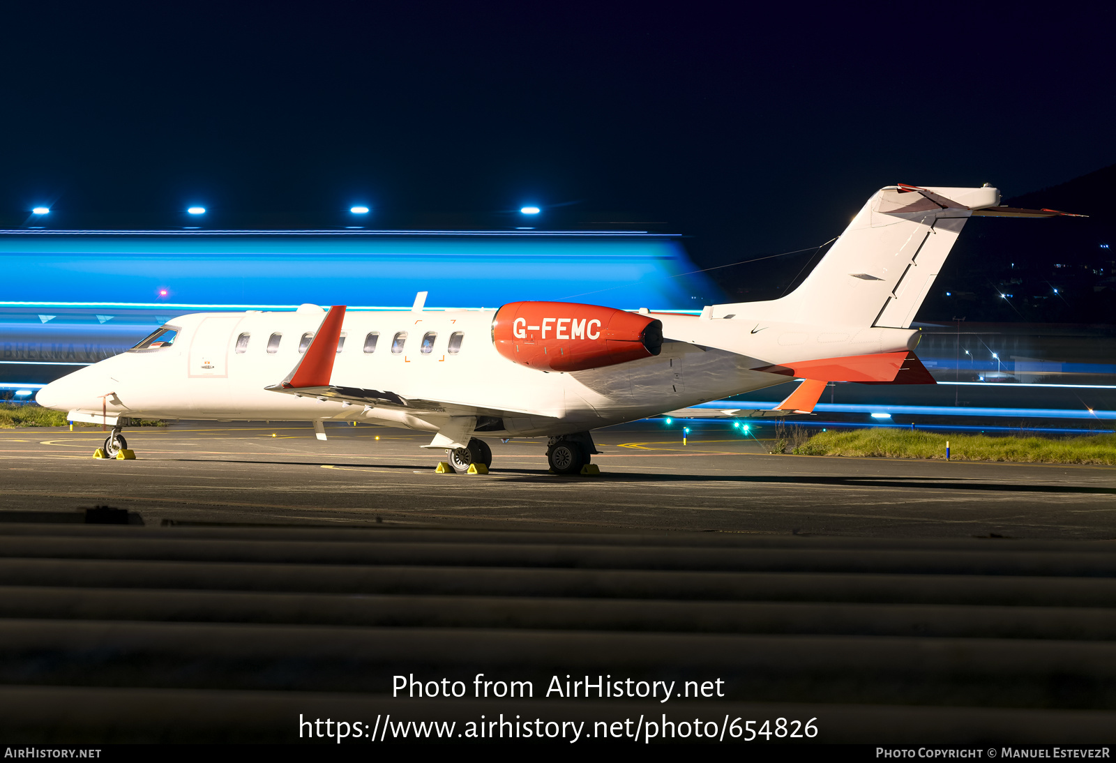 Aircraft Photo of G-FEMC | Learjet 45 | AirHistory.net #654826