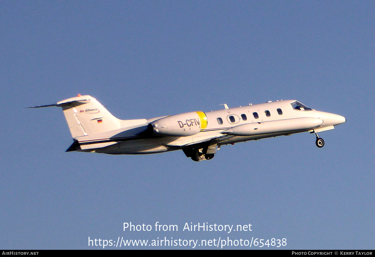 Aircraft Photo of D-CFIV | Gates Learjet 35A | Air Alliance | AirHistory.net #654838