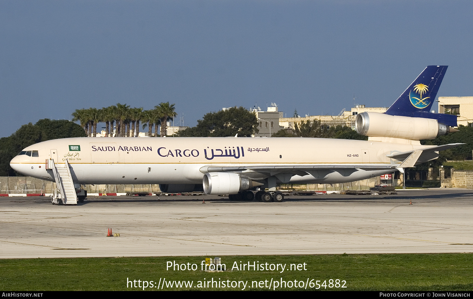 Aircraft Photo of HZ-AND | McDonnell Douglas MD-11F | Saudi Arabian Airlines Cargo | AirHistory.net #654882