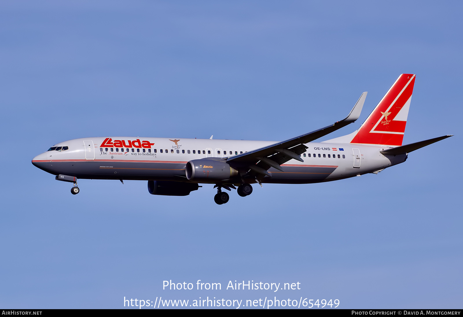 Aircraft Photo of OE-LNS | Boeing 737-8Z9 | Lauda Air | AirHistory.net #654949