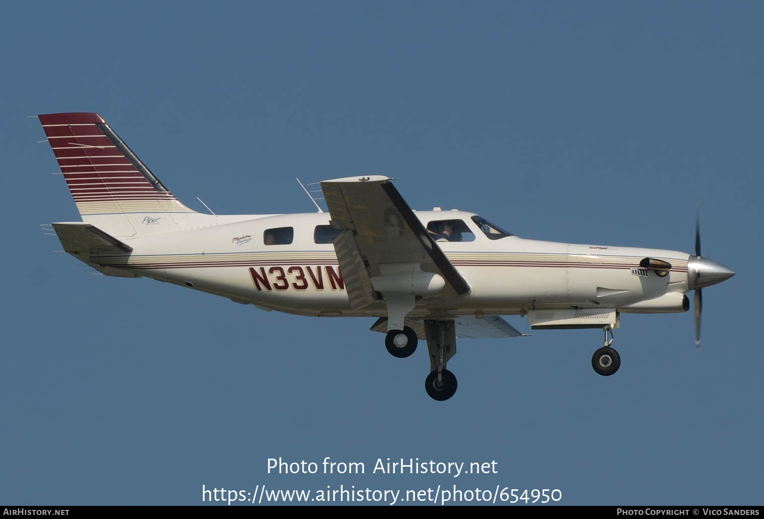 Aircraft Photo of N33VM | Piper PA-46 Malibu/Jetprop DLX | AirHistory.net #654950