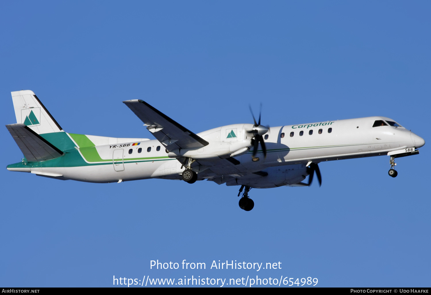 Aircraft Photo of YR-SBB | Saab 2000 | Carpatair | AirHistory.net #654989