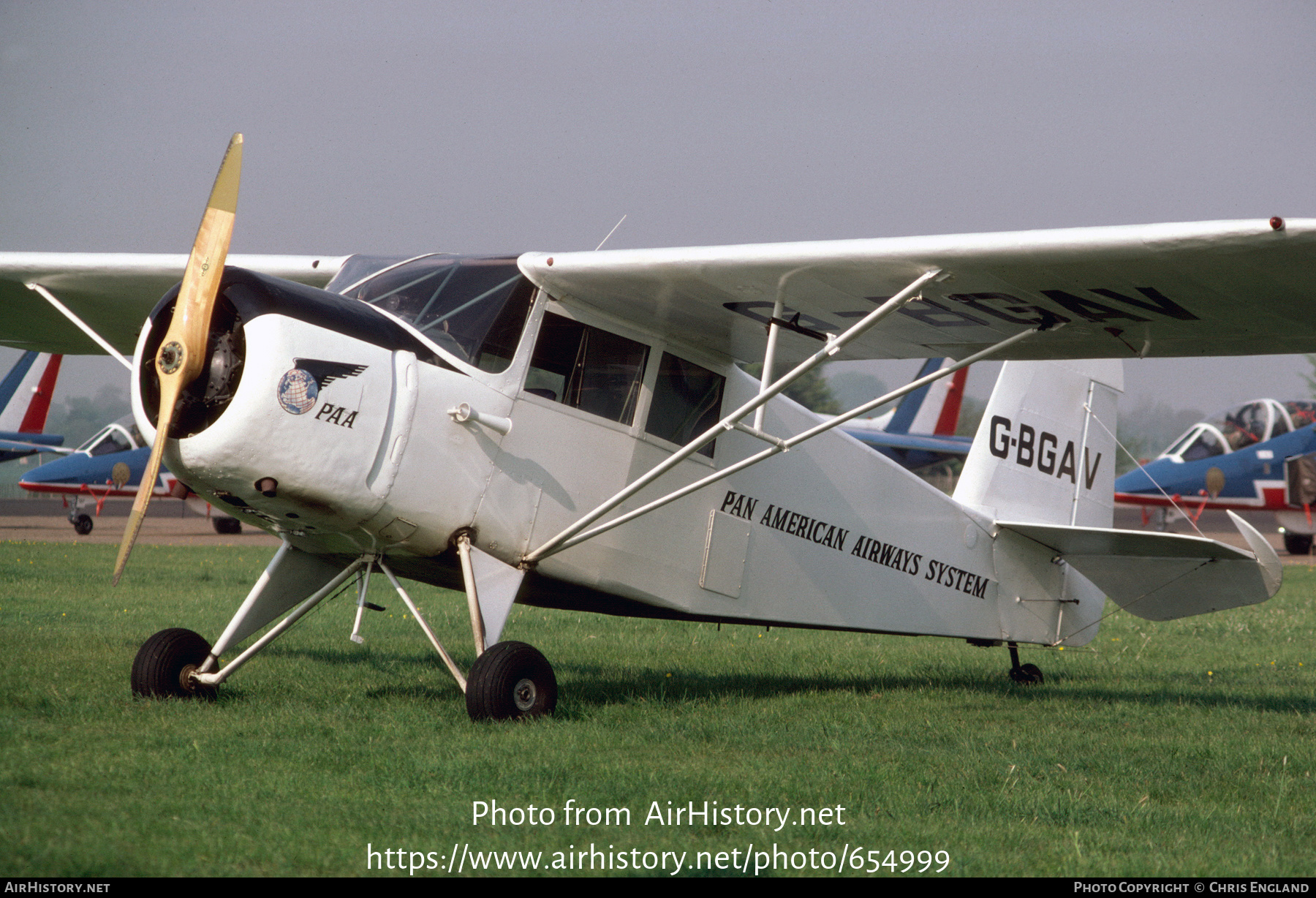 Aircraft Photo of G-BGAV | Rearwin 8135 Cloudster | Pan American Airways System - PAA | AirHistory.net #654999