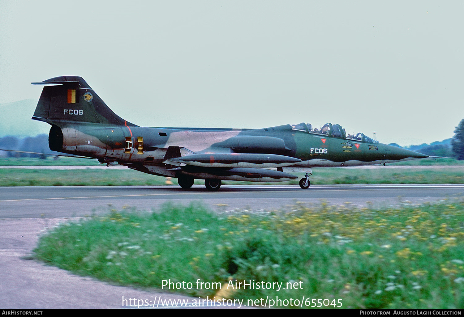 Aircraft Photo of FC06 | Lockheed TF-104G Starfighter | Belgium - Air Force | AirHistory.net #655045