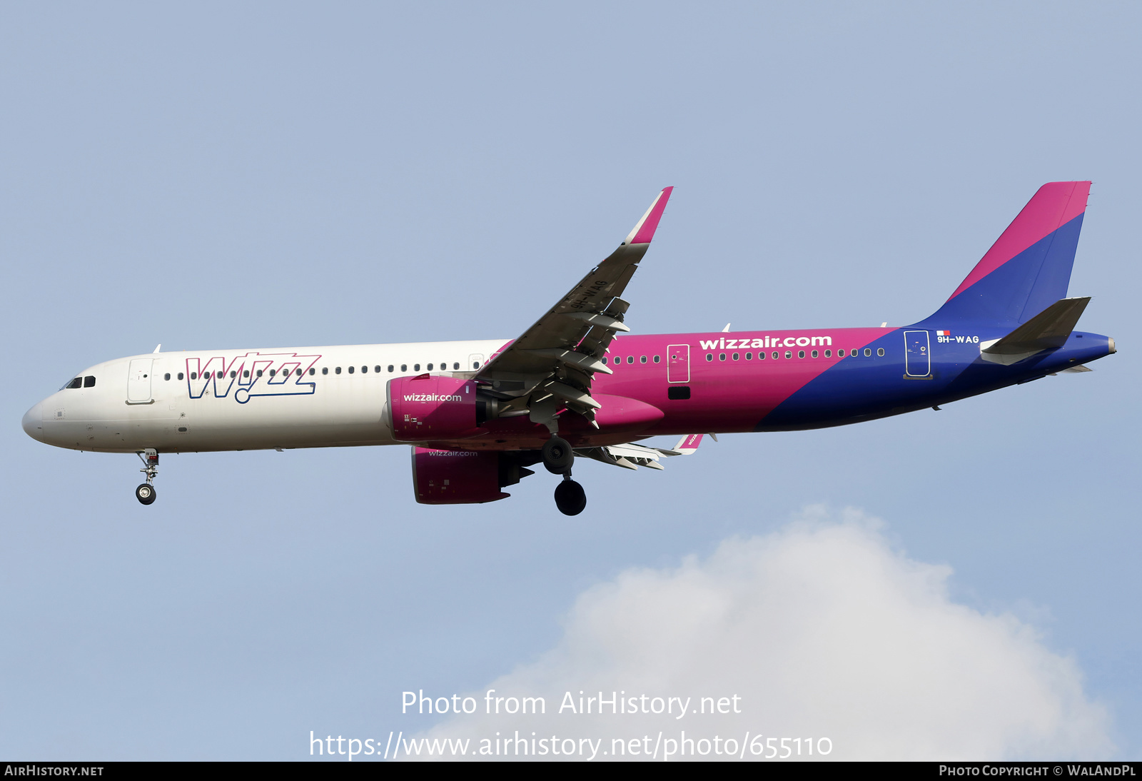 Aircraft Photo of 9H-WAG | Airbus A321-271NX | AirHistory.net #655110