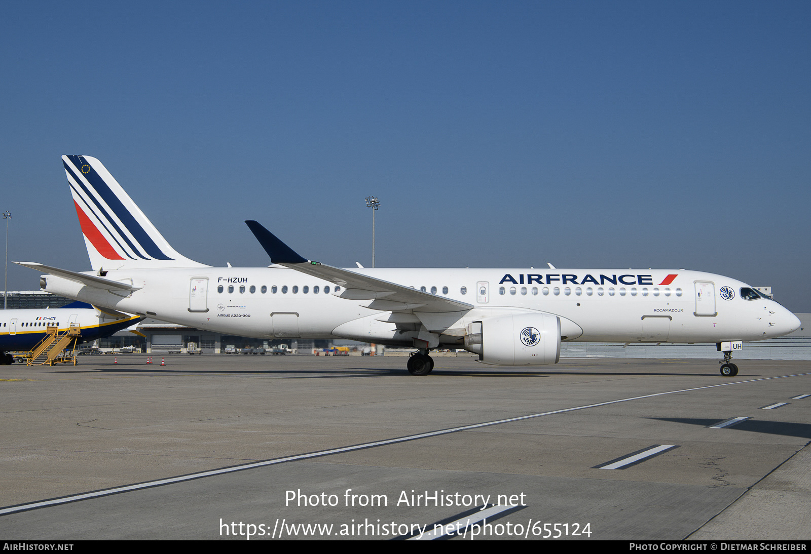 Aircraft Photo of F-HZUH | Airbus A220-371 (BD-500-1A11) | Air France | AirHistory.net #655124