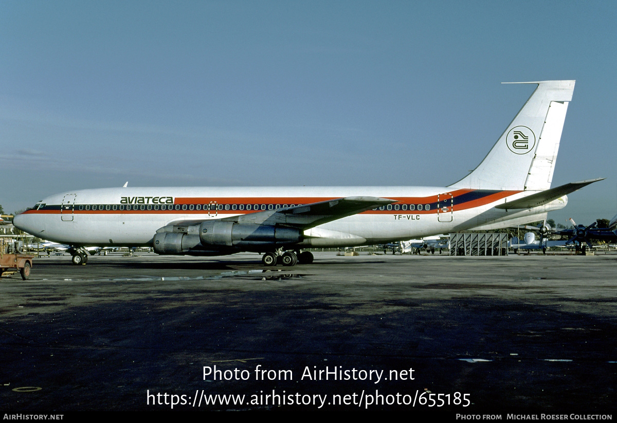 Aircraft Photo of TF-VLC | Boeing 720-047B | Aerolineas de Guatemala - Aviateca | AirHistory.net #655185