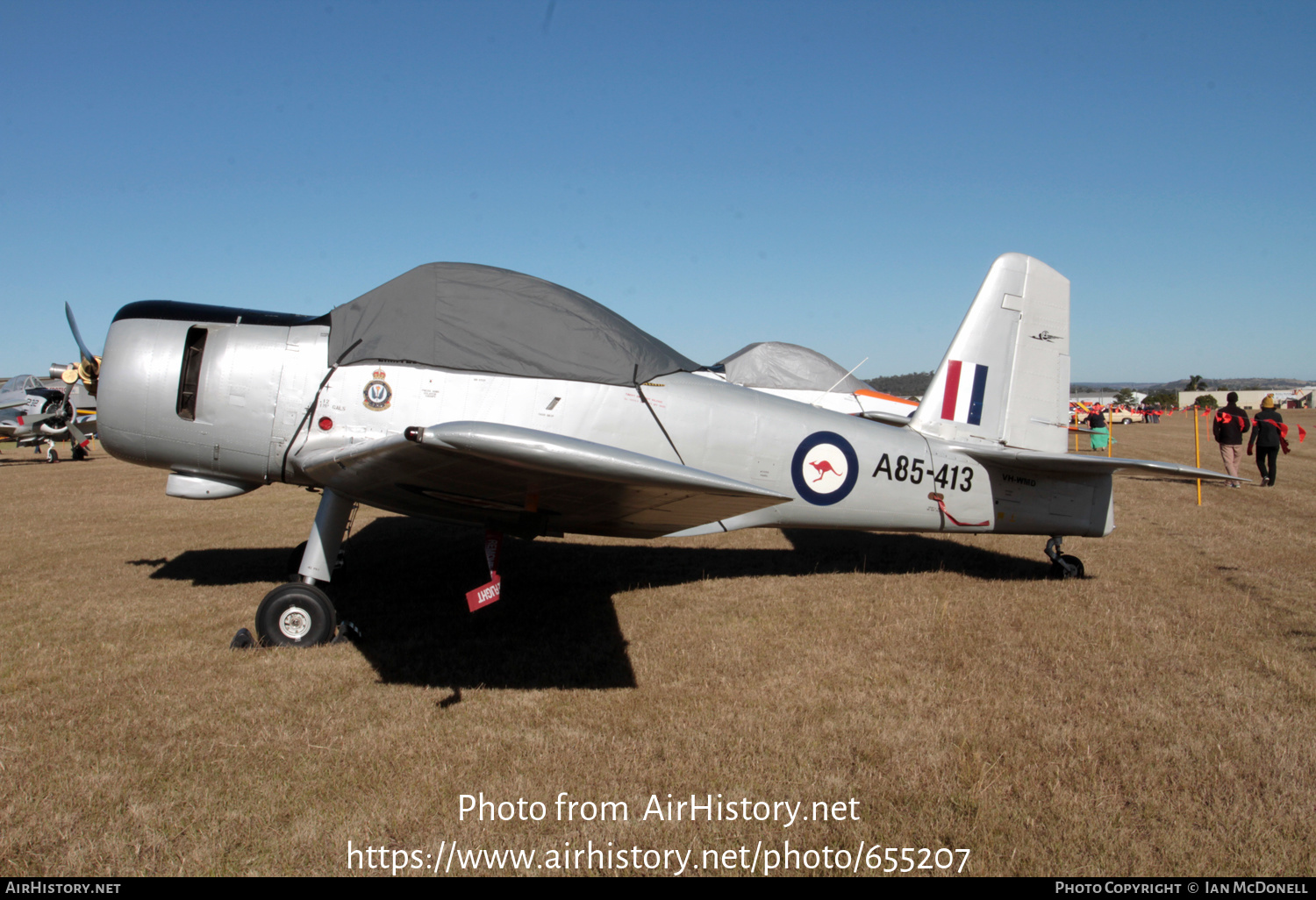 Aircraft Photo of VH-WMD / A85-413 | Commonwealth CA-25 Winjeel | Australia - Air Force | AirHistory.net #655207