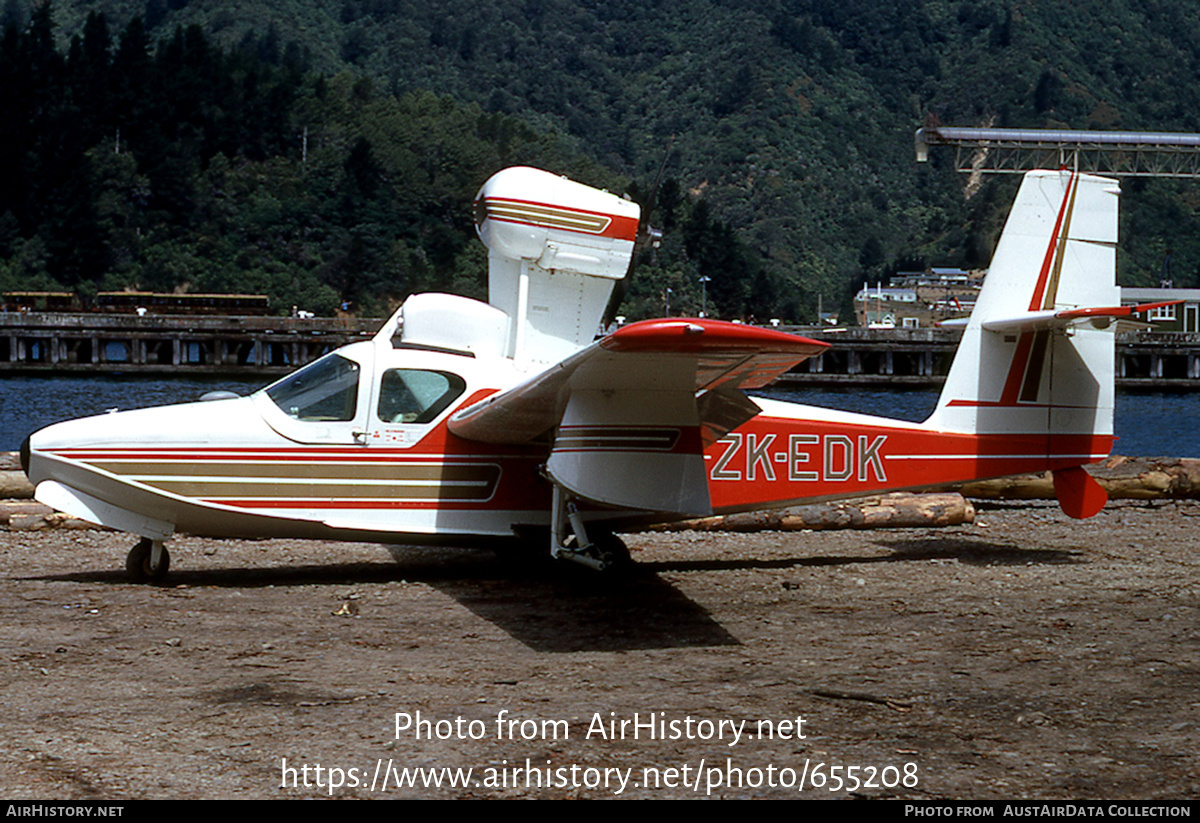 Aircraft Photo of ZK-EDK | Lake LA-4-200 Buccaneer | AirHistory.net #655208