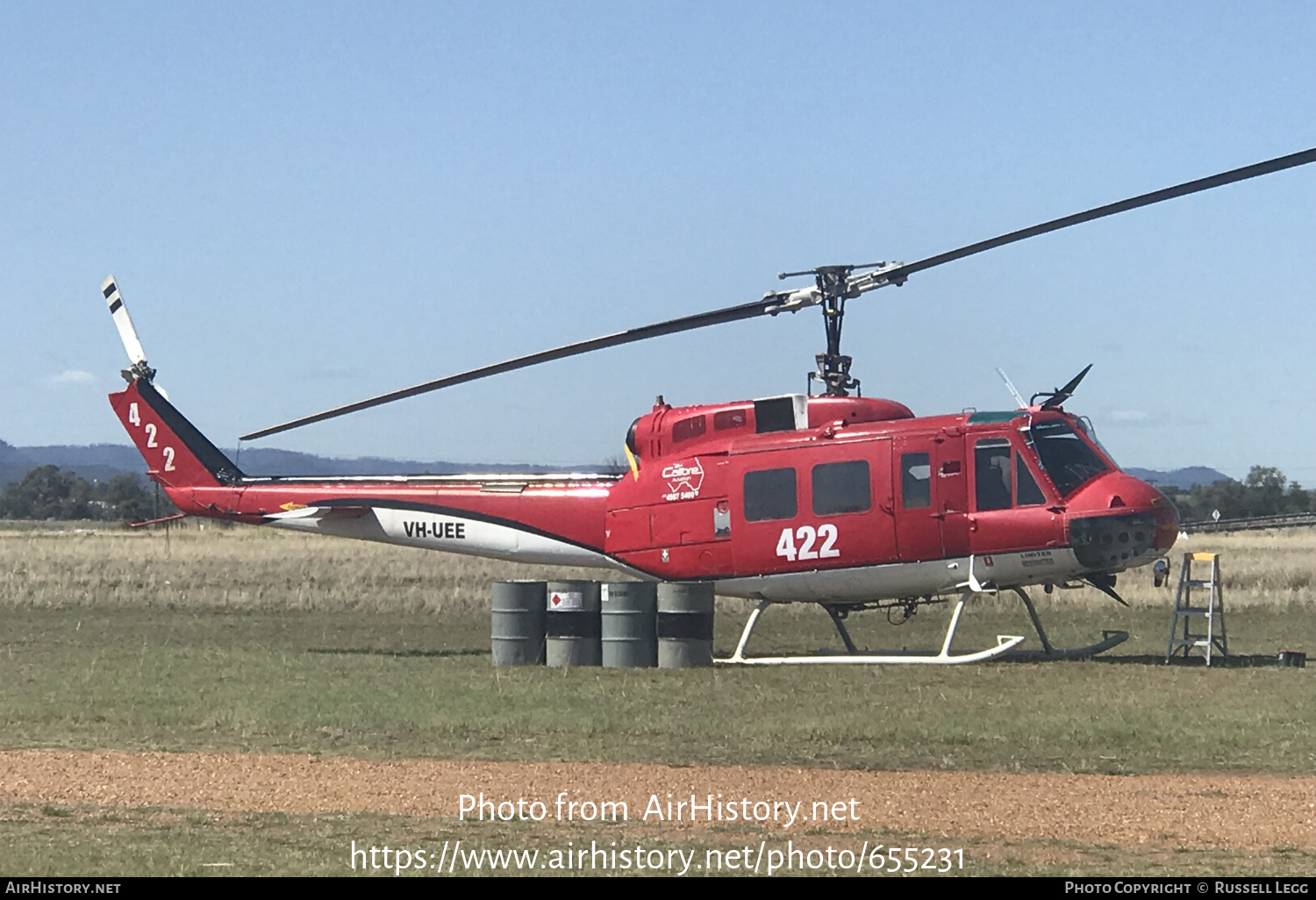 Aircraft Photo of VH-UEE | Bell UH-1H Iroquois | Calibre Aviation | AirHistory.net #655231