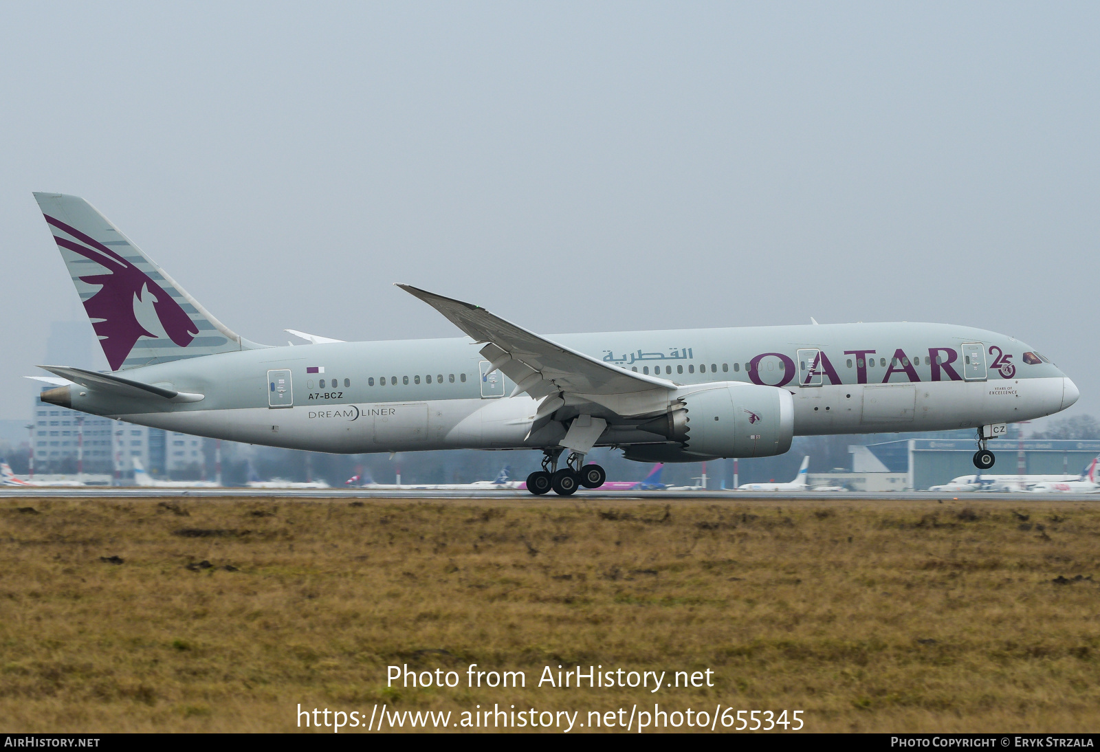 Aircraft Photo of A7-BCZ | Boeing 787-8 Dreamliner | Qatar Airways | AirHistory.net #655345