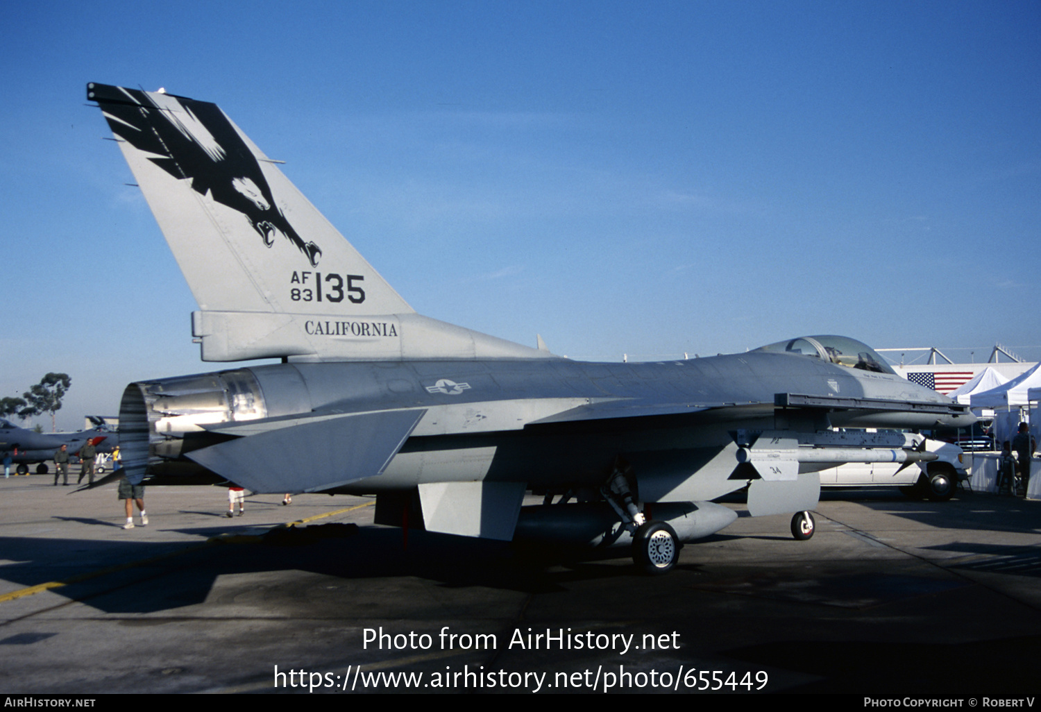 Aircraft Photo of 83-1135 / AF83-135 | General Dynamics F-16C Fighting Falcon | USA - Air Force | AirHistory.net #655449