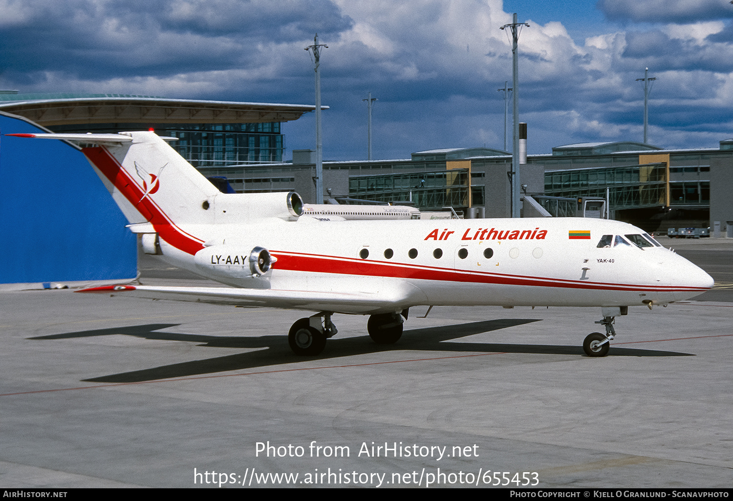 Aircraft Photo of LY-AAY | Yakovlev Yak-40 | Air Lithuania | AirHistory.net #655453