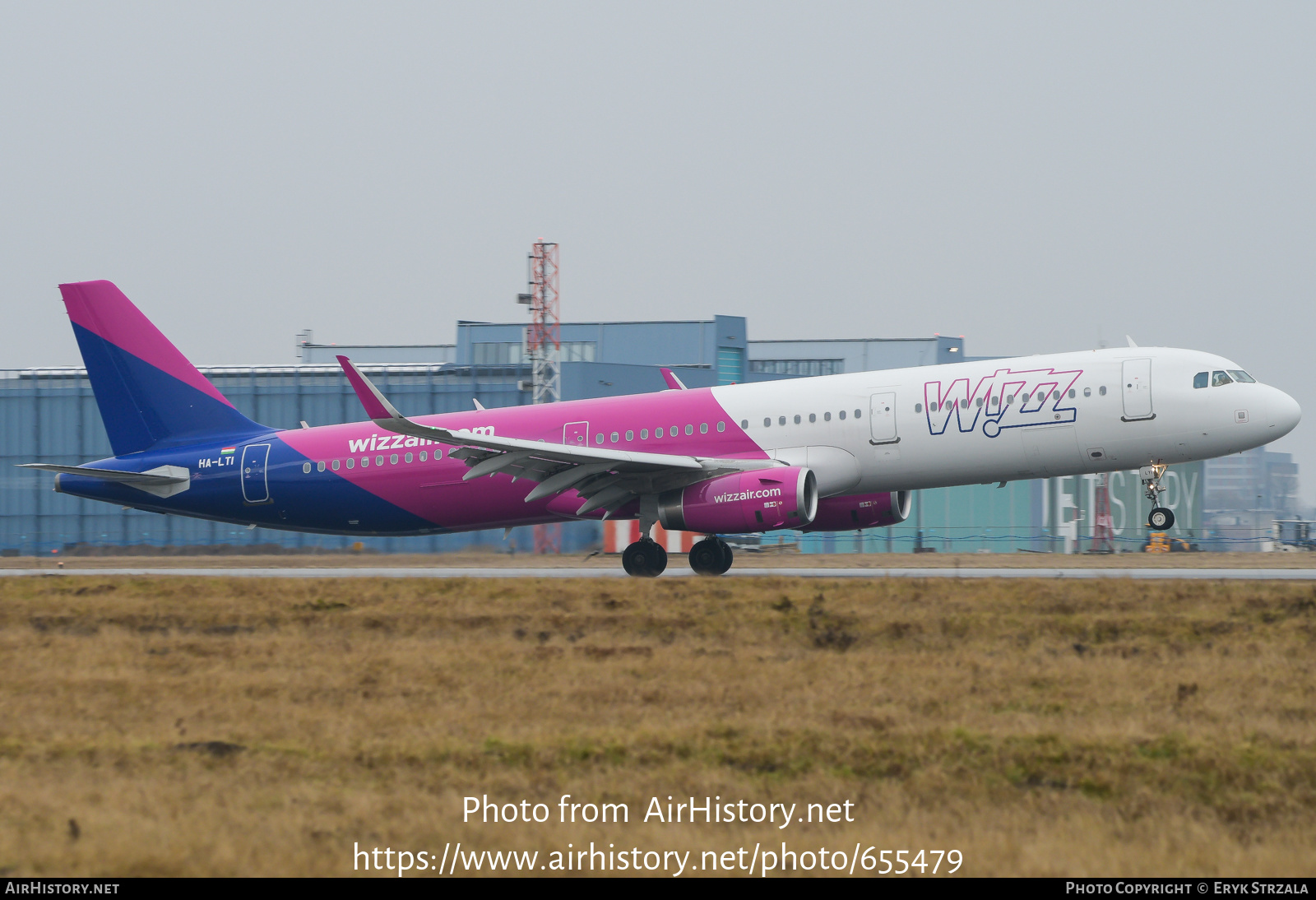 Aircraft Photo of HA-LTI | Airbus A321-231 | Wizz Air | AirHistory.net #655479