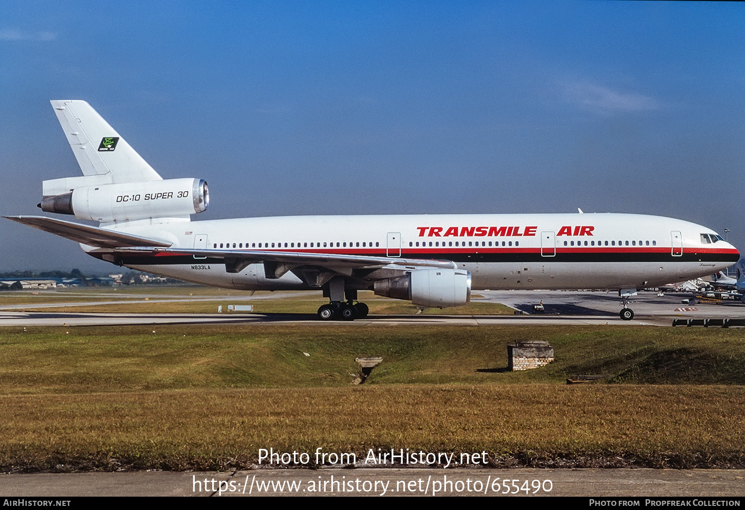 Aircraft Photo of N833LA | McDonnell Douglas DC-10-30 | Transmile Air Services | AirHistory.net #655490