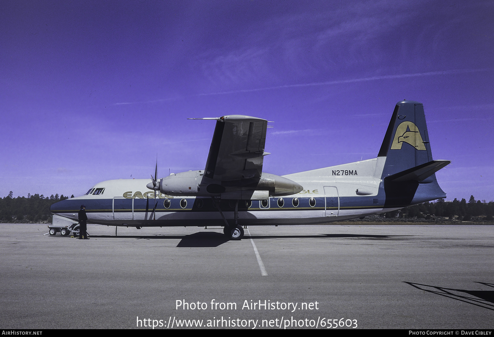 Aircraft Photo of N278MA | Fokker F27-200 Friendship | Eagle Canyon Airlines | AirHistory.net #655603