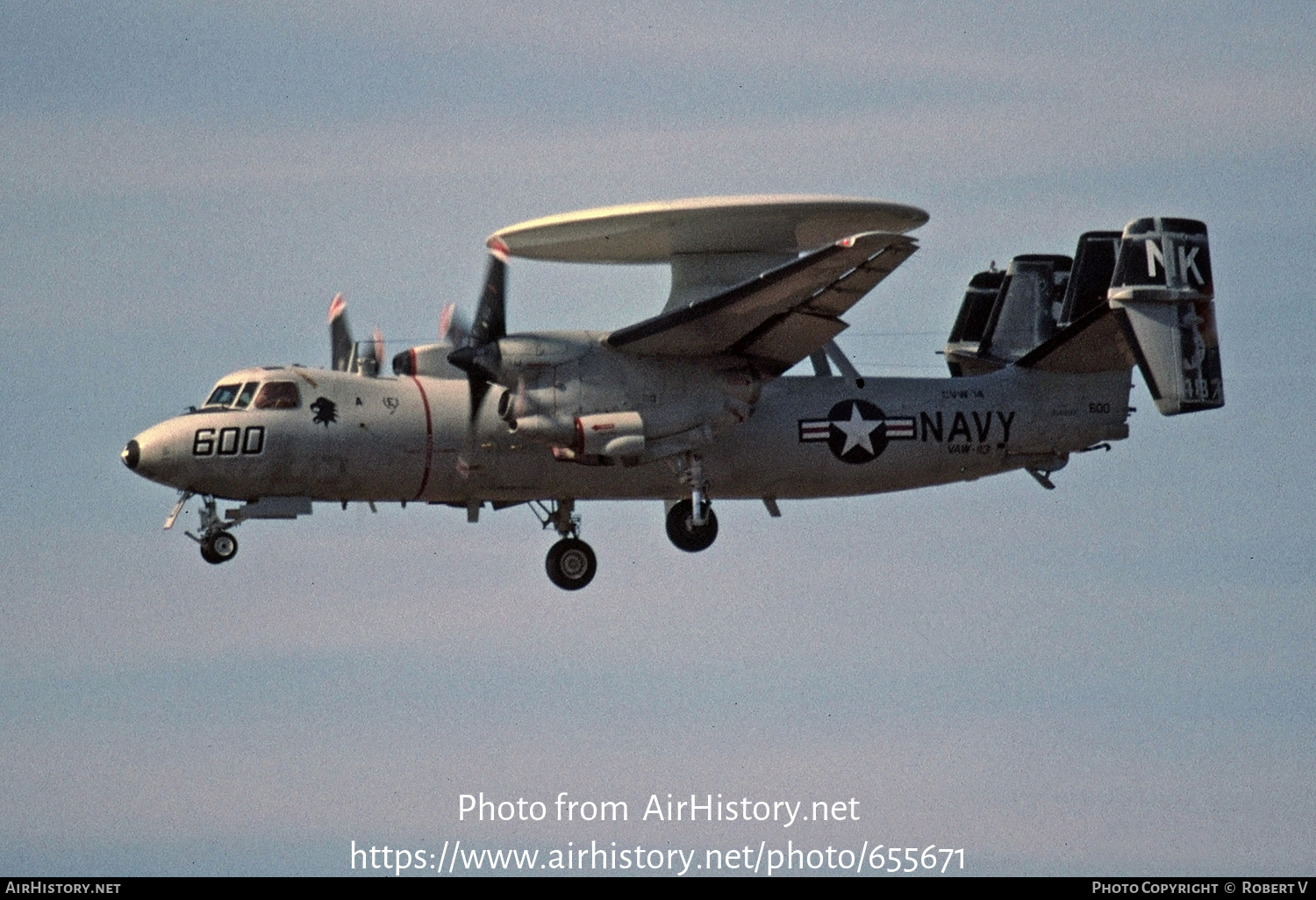 Aircraft Photo of 164487 / 4487 | Grumman E-2C Hawkeye | USA - Navy | AirHistory.net #655671