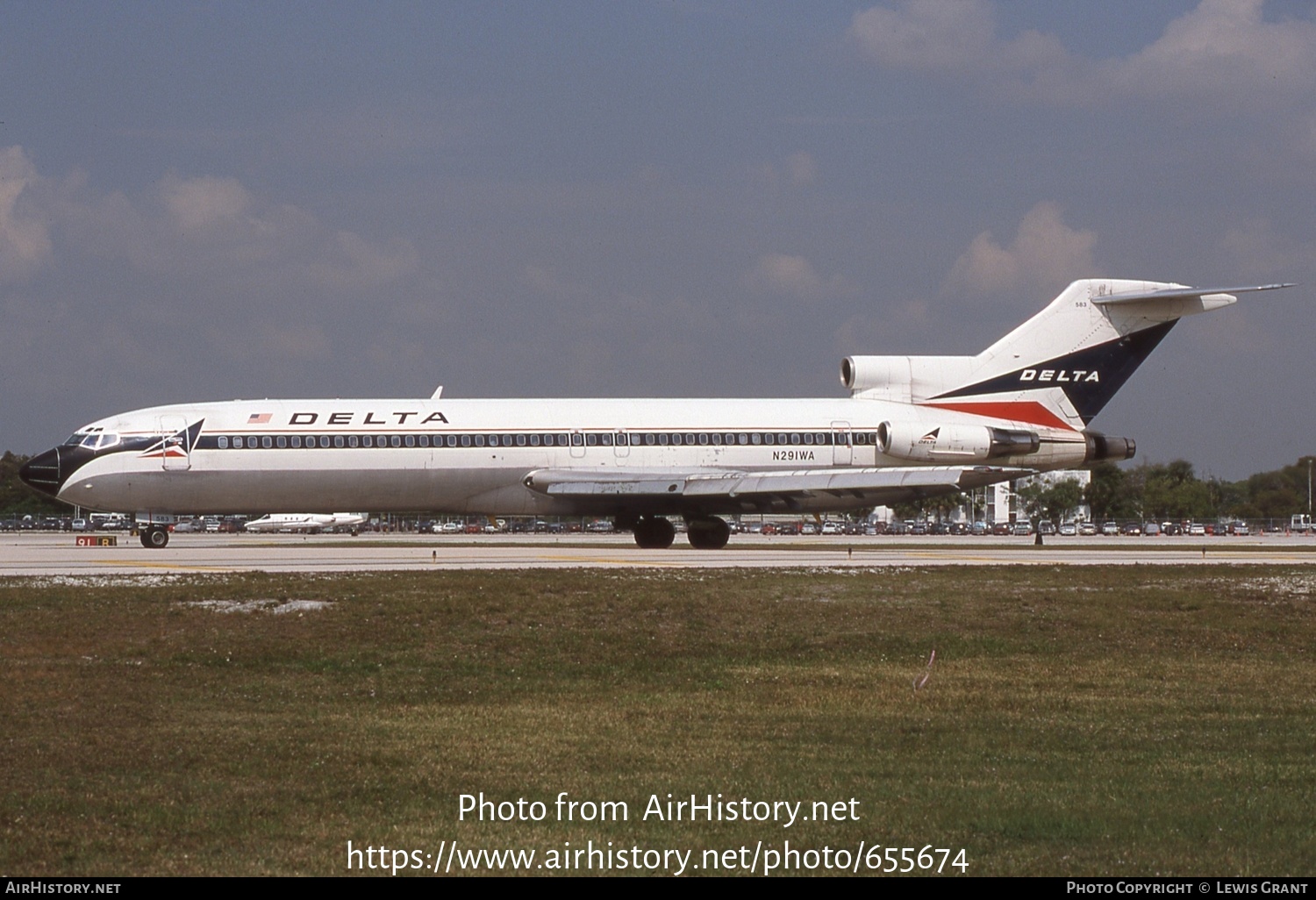 Aircraft Photo of N291WA | Boeing 727-247 | Delta Air Lines | AirHistory.net #655674