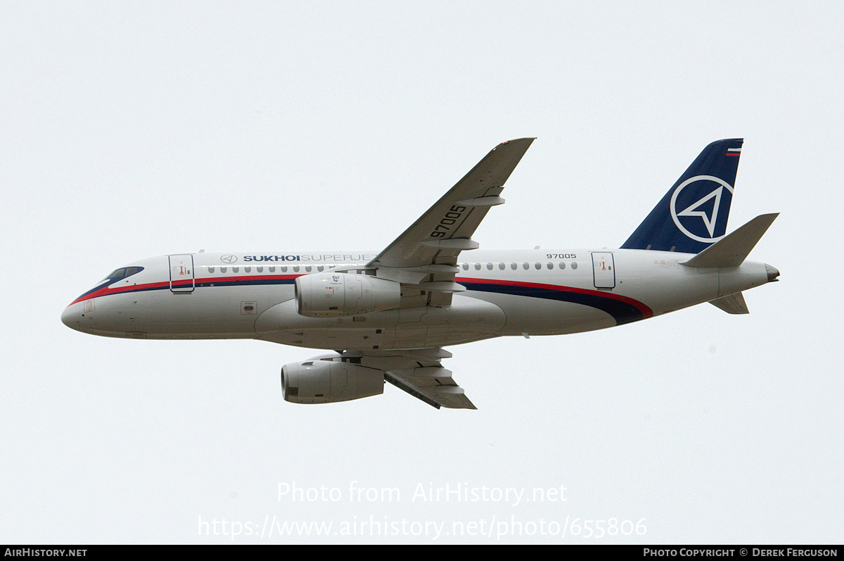 Aircraft Photo of 97005 | Sukhoi SSJ-100-95B Superjet 100 (RRJ-95B) | Sukhoi | AirHistory.net #655806