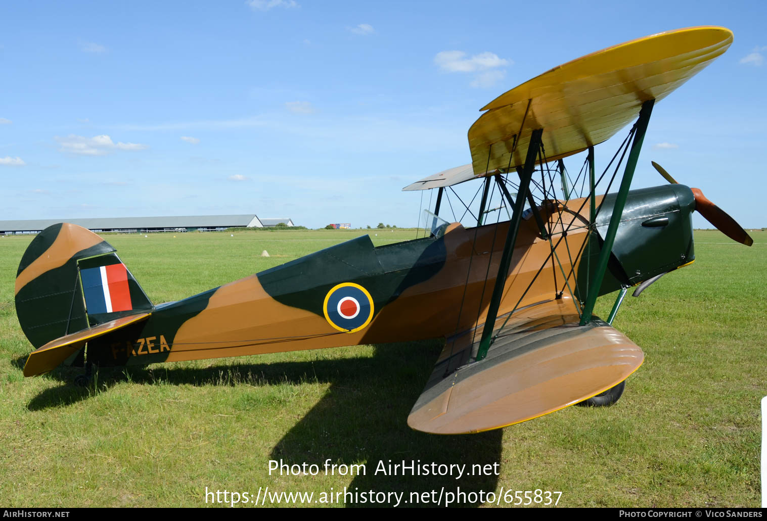 Aircraft Photo of F-AZEA | Stampe-Vertongen SV-4B | UK - Air Force | AirHistory.net #655837