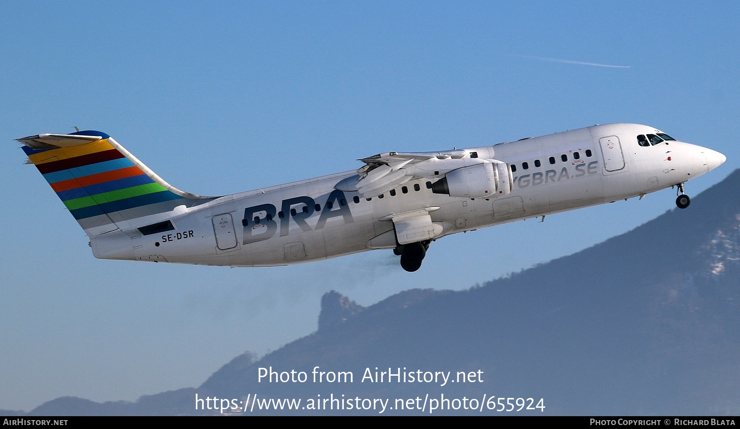 Aircraft Photo of SE-DSR | BAE Systems Avro 146-RJ100 | BRA - Braathens Regional Airlines | AirHistory.net #655924