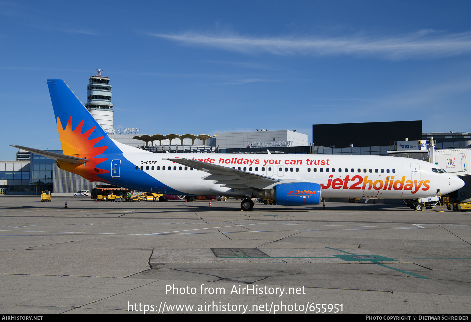 Aircraft Photo of G-GDFF | Boeing 737-85P | Jet2 Holidays | AirHistory.net #655951